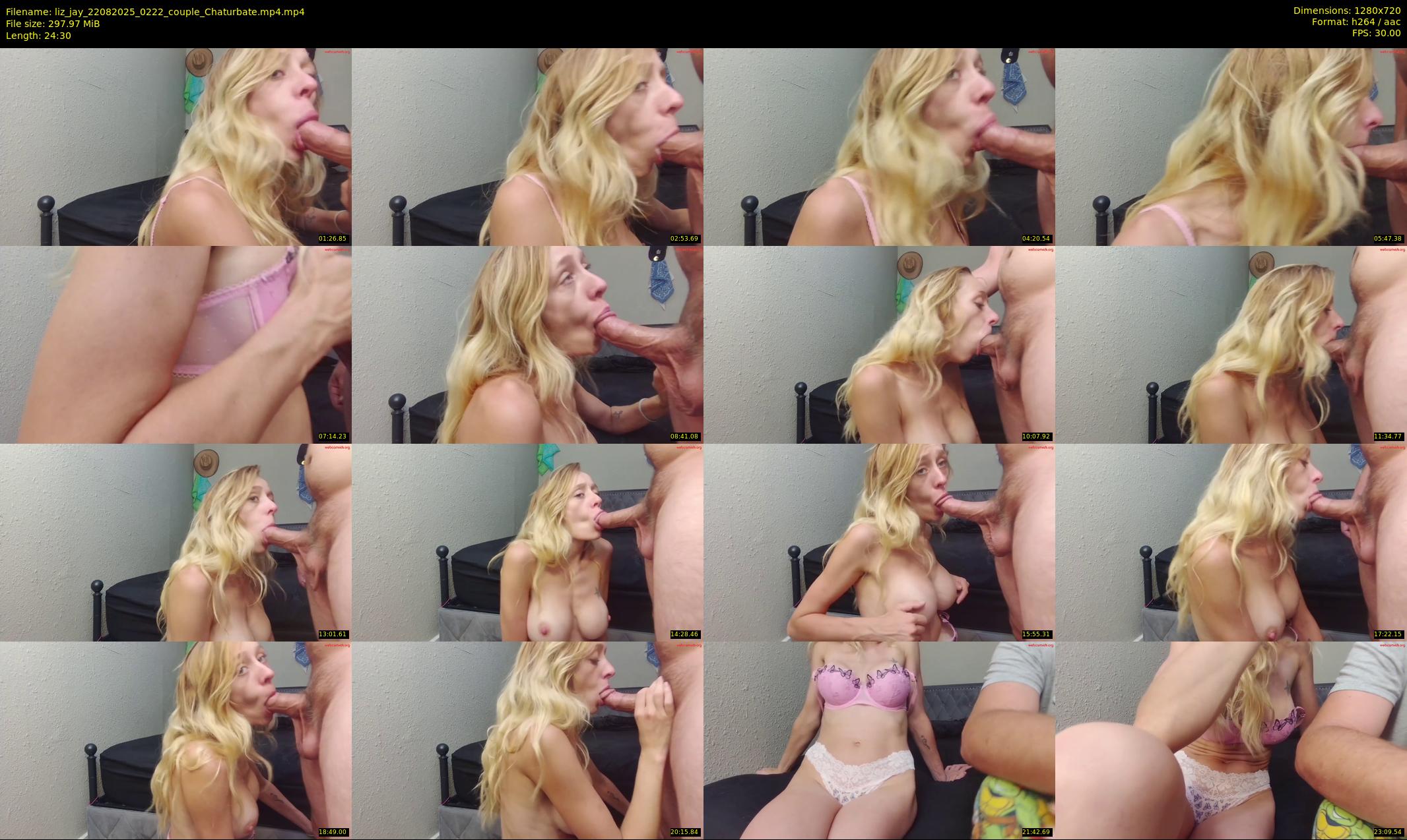liz_jay — 25 minute Chaturbate couple cam show recording, 720p, Aug 22, 2025
