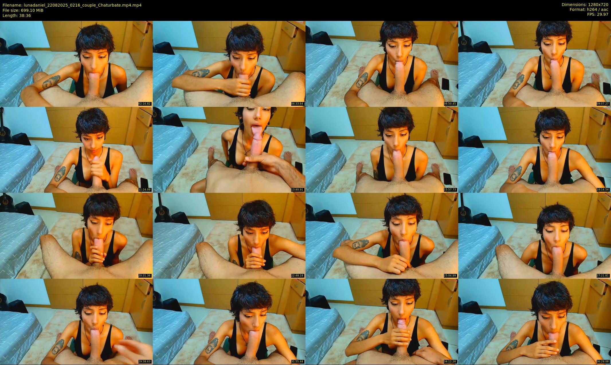 lunadaniel — 39 minute Chaturbate couple cam show recording, 720p, Aug 22, 2025