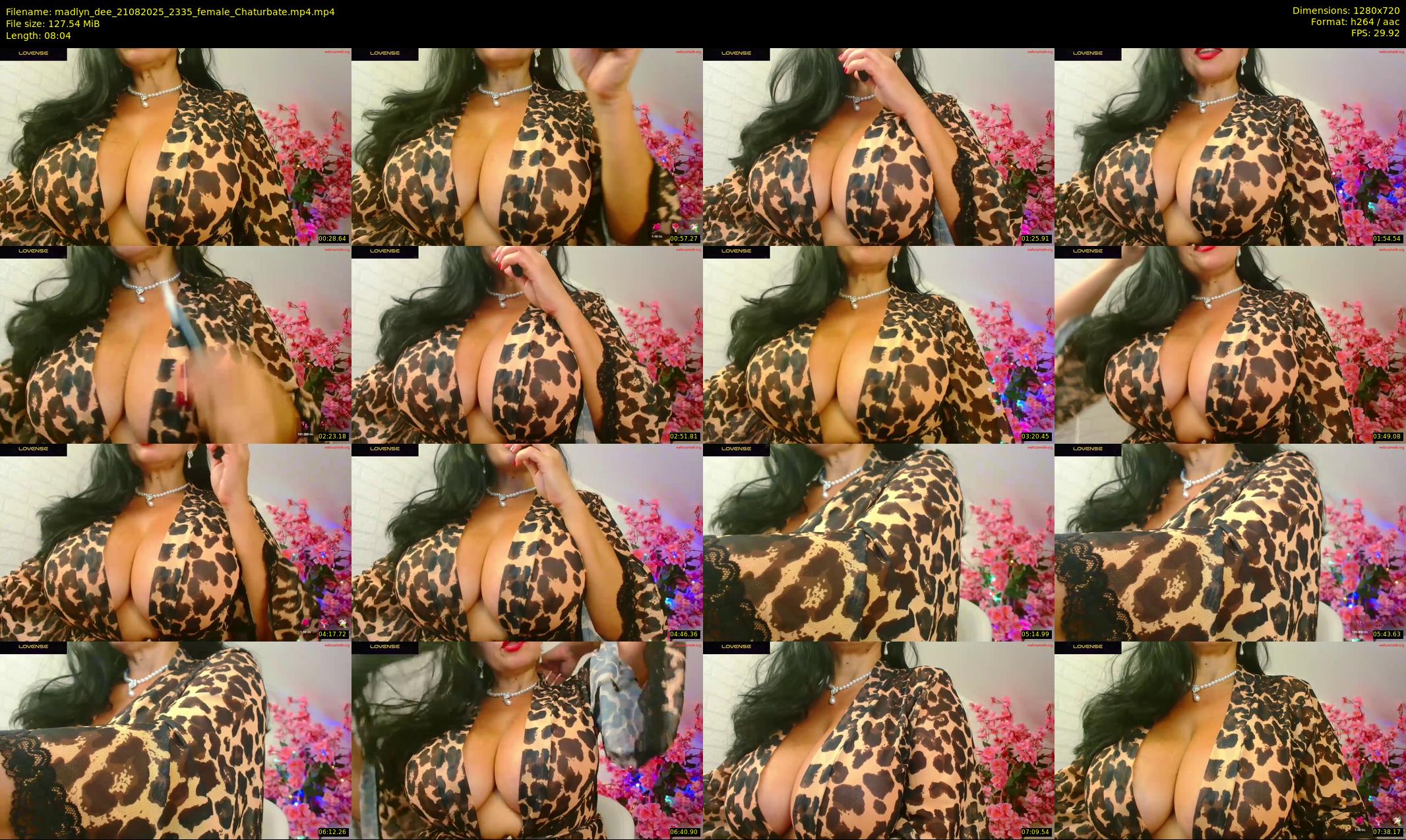 madlyn_dee — 9 minute Chaturbate female cam show recording, 720p, Aug 21, 2025