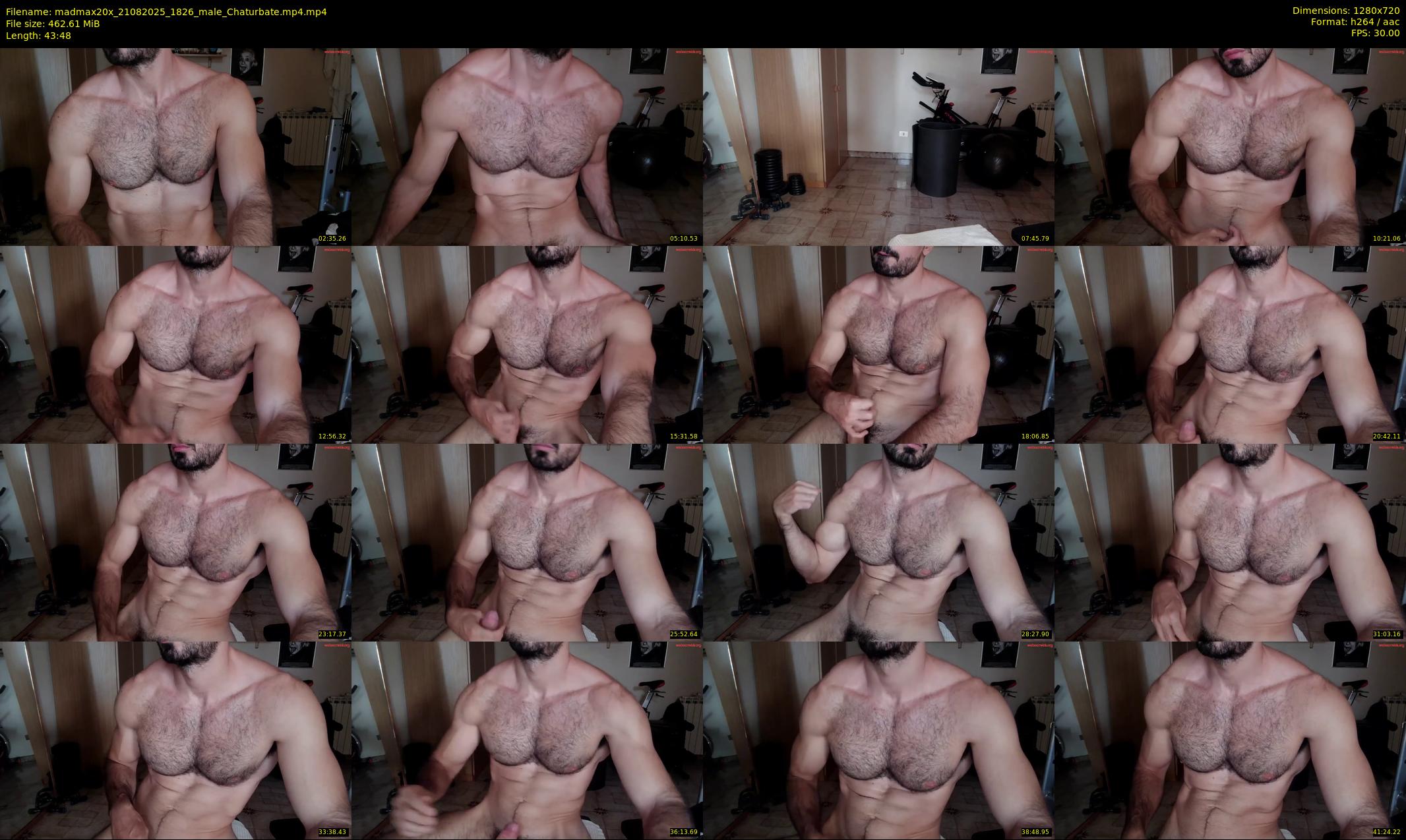 madmax20x — 44 minute Chaturbate male cam show recording, 720p, Aug 21, 2025