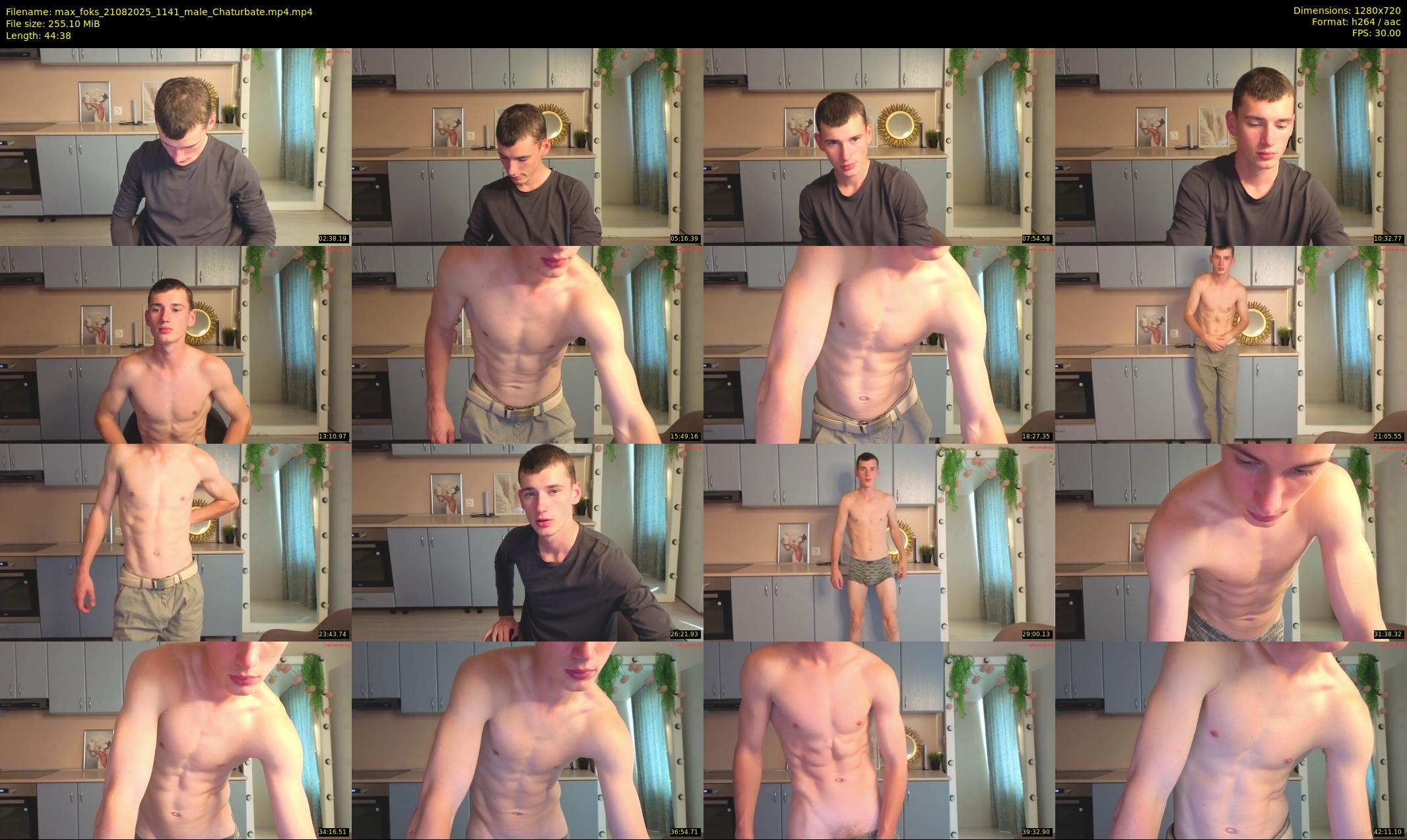 max_foks — 45 minute Chaturbate male cam show recording, 720p, Aug 21, 2025
