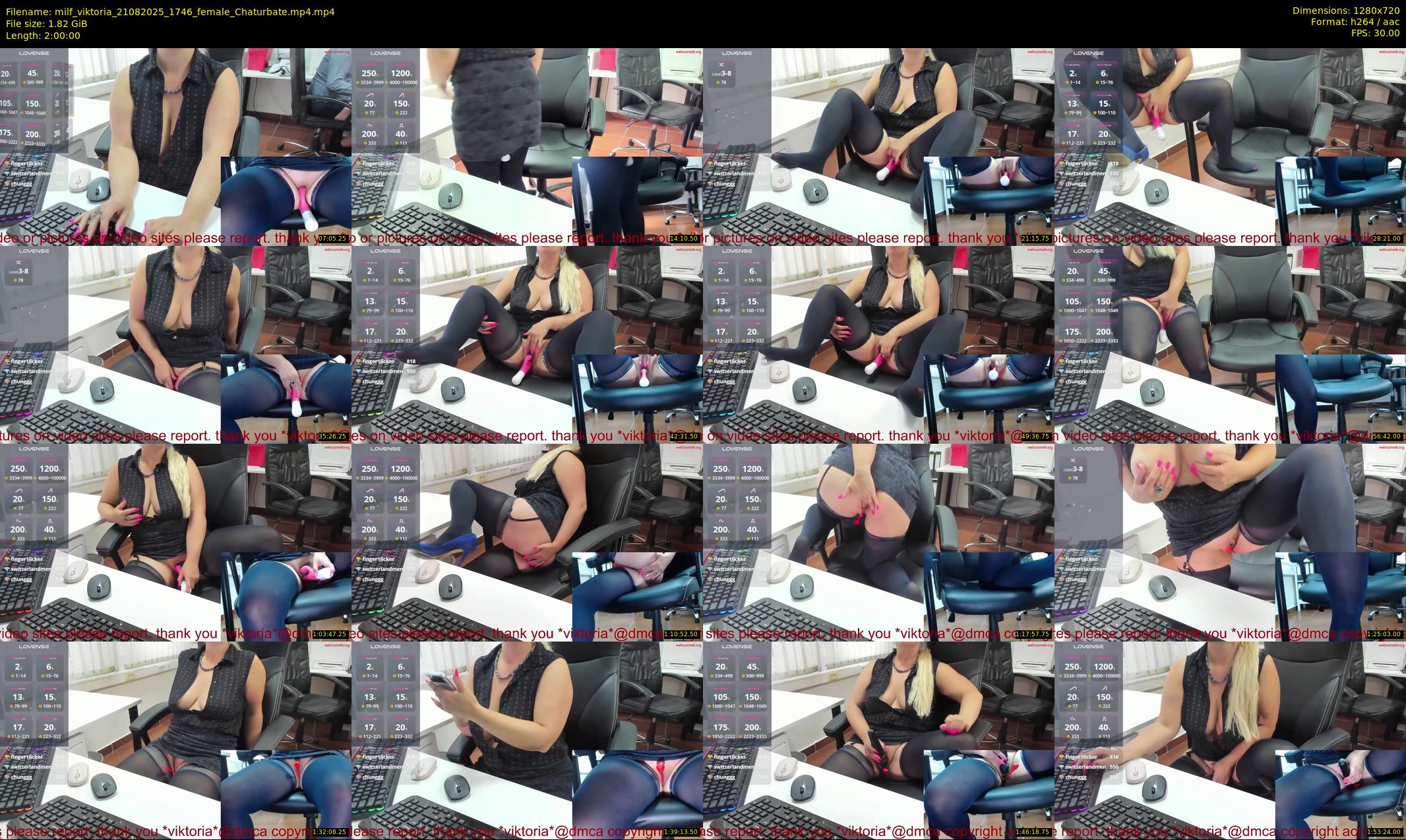 milf_viktoria — 120 minute Chaturbate female cam show recording, 720p, Aug 21, 2025