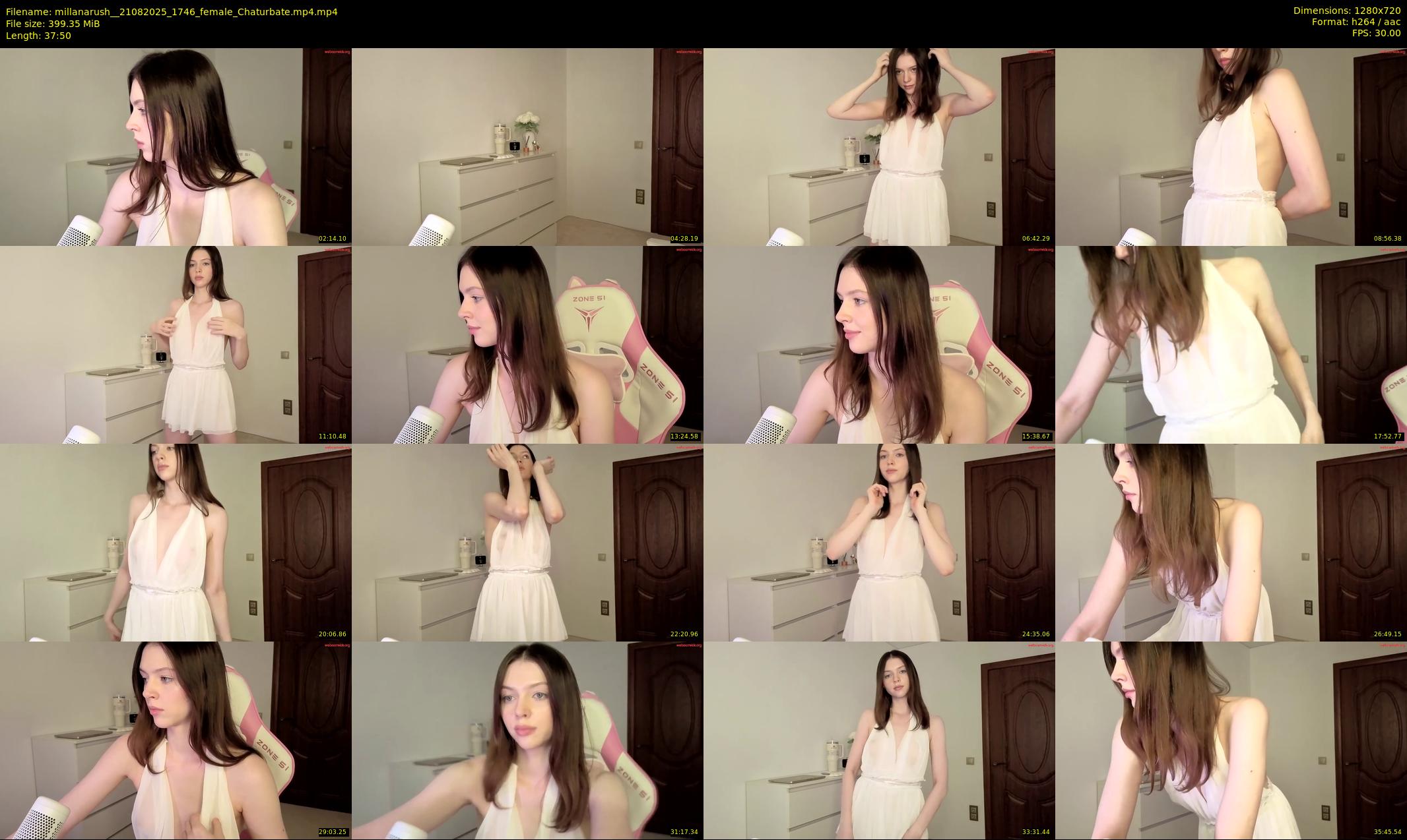 millanarush_ — 38 minute Chaturbate female cam show recording, 720p, Aug 21, 2025