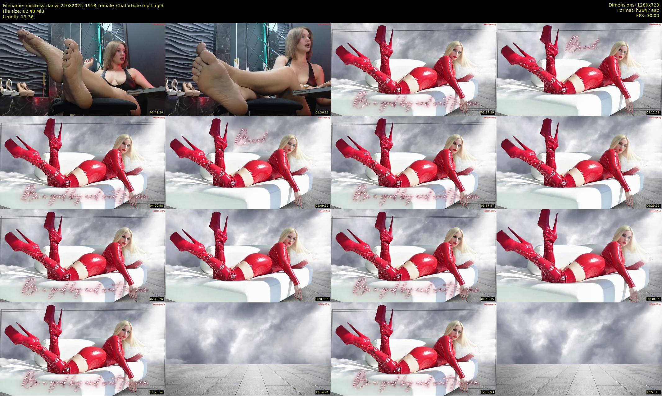 mistress_darsy — 14 minute Chaturbate female cam show recording, 720p, Aug 21, 2025