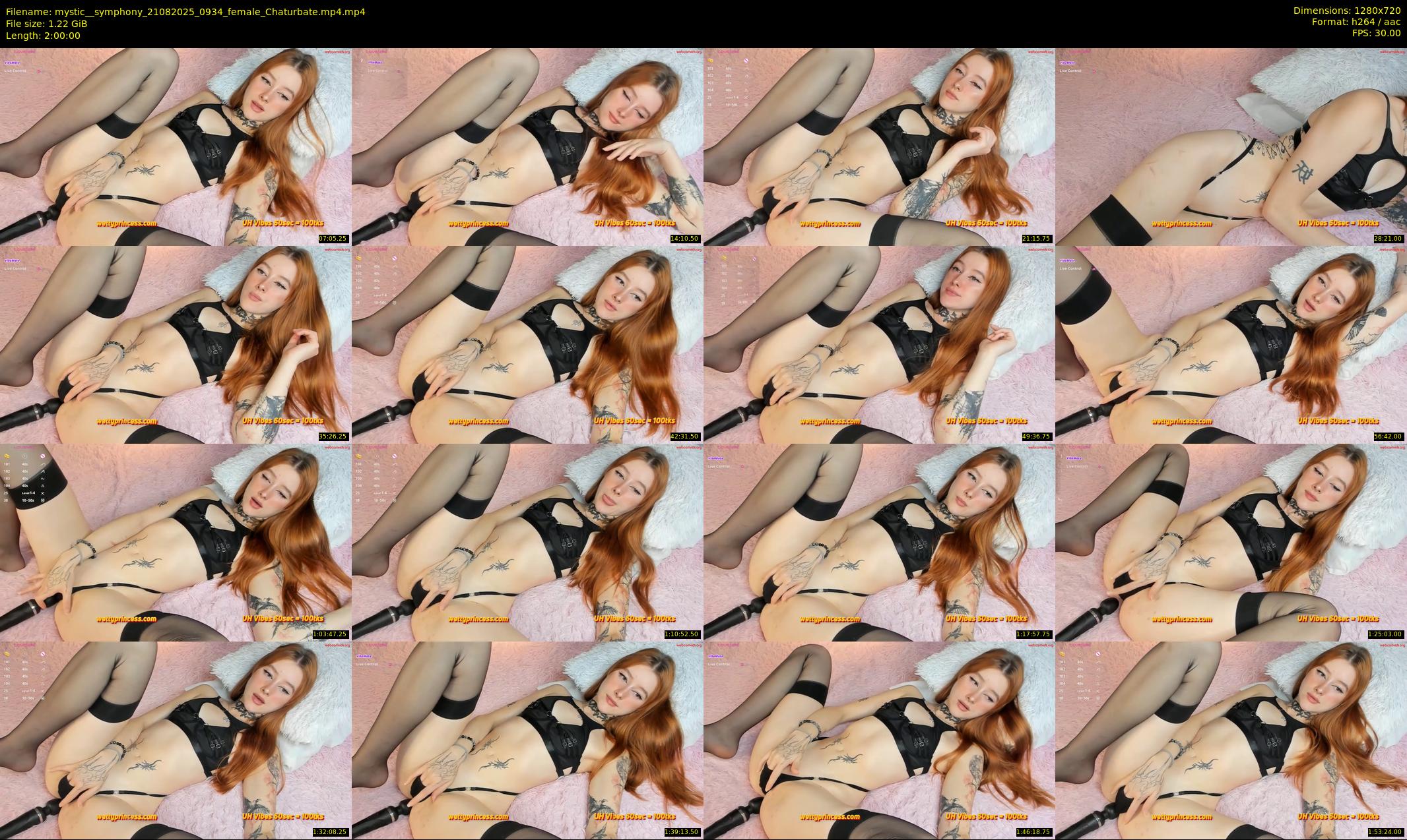 mystic__symphony — 120 minute Chaturbate female cam show recording, 720p, Aug 21, 2025