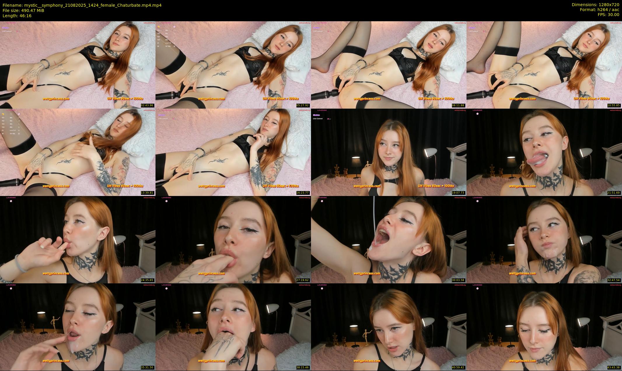 mystic__symphony — 47 minute Chaturbate female cam show recording, 720p, Aug 21, 2025