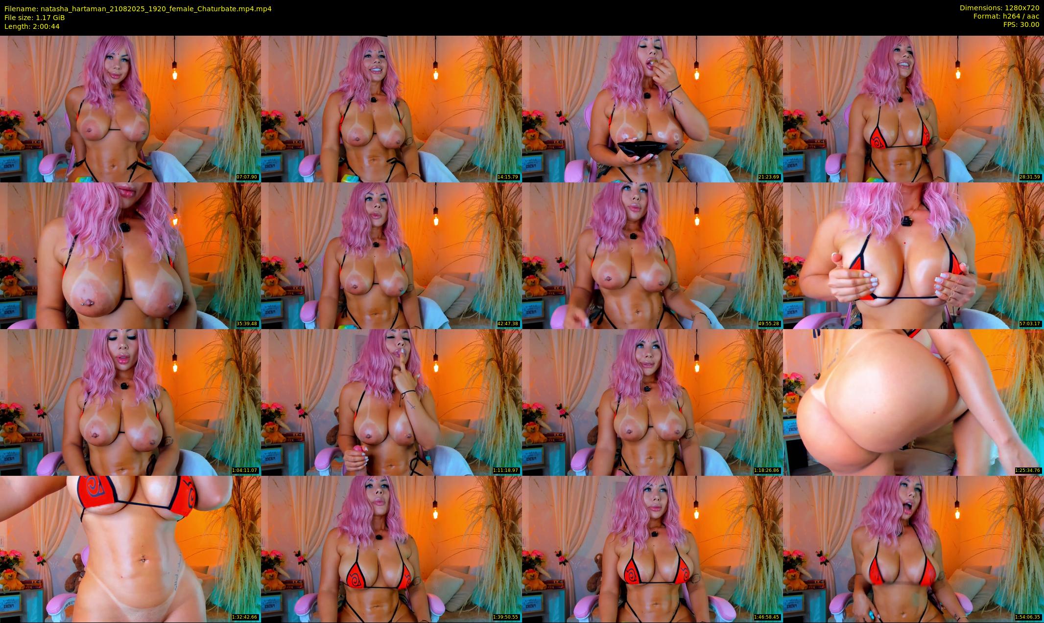 natasha_hartaman — 121 minute Chaturbate female cam show recording, 720p, Aug 21, 2025