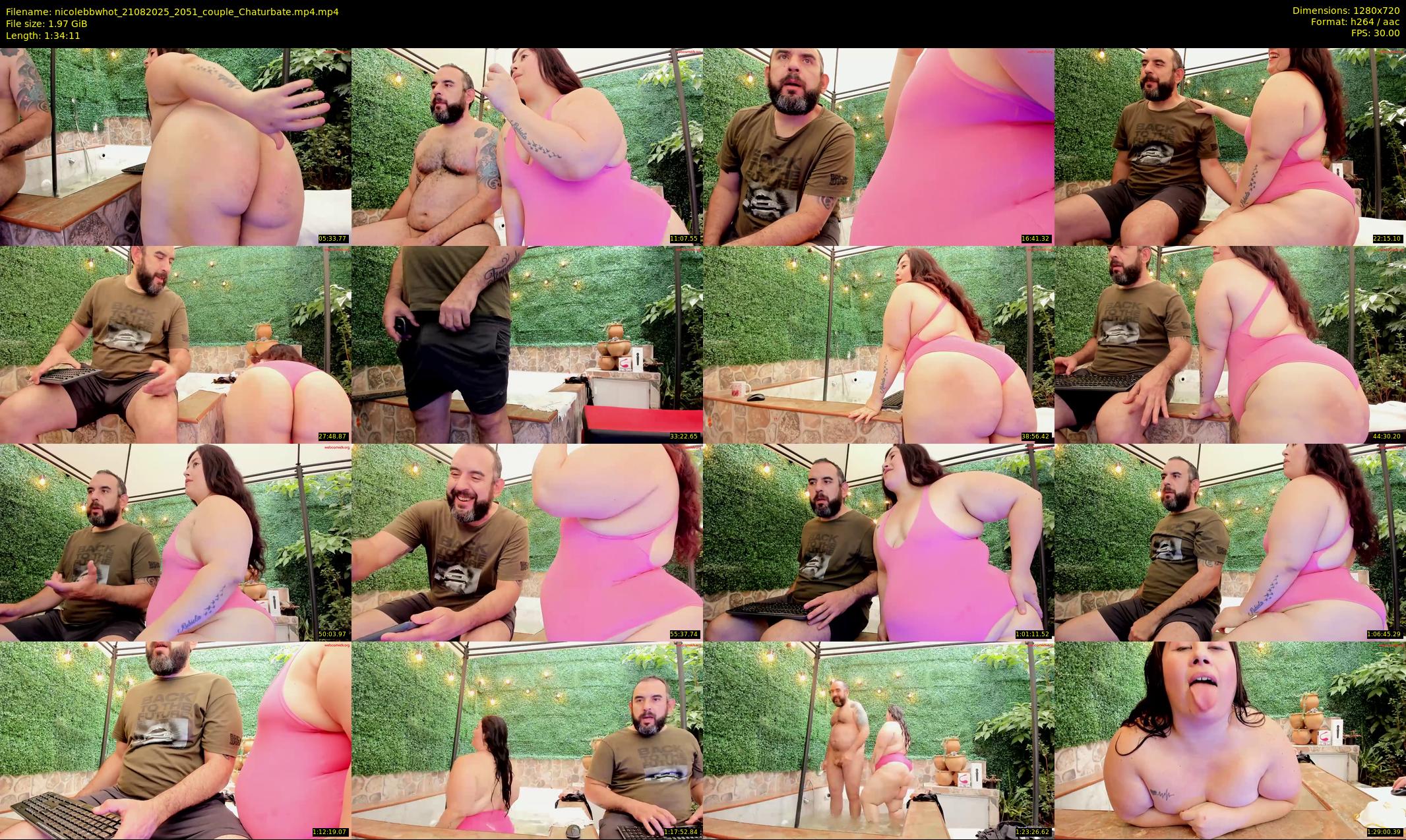 nicolebbwhot — 95 minute Chaturbate female cam show recording, 720p, Aug 21, 2025