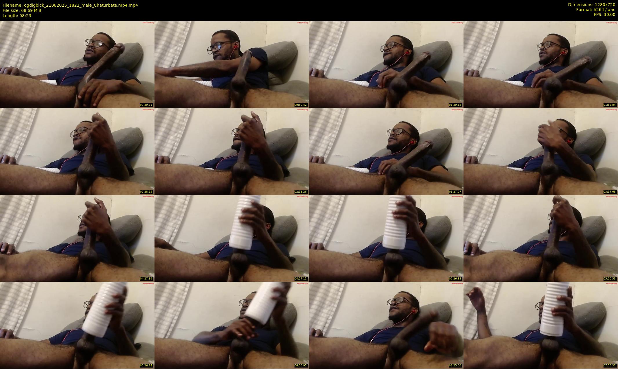 ogdigbick — 9 minute Chaturbate male cam show recording, 720p, Aug 21, 2025