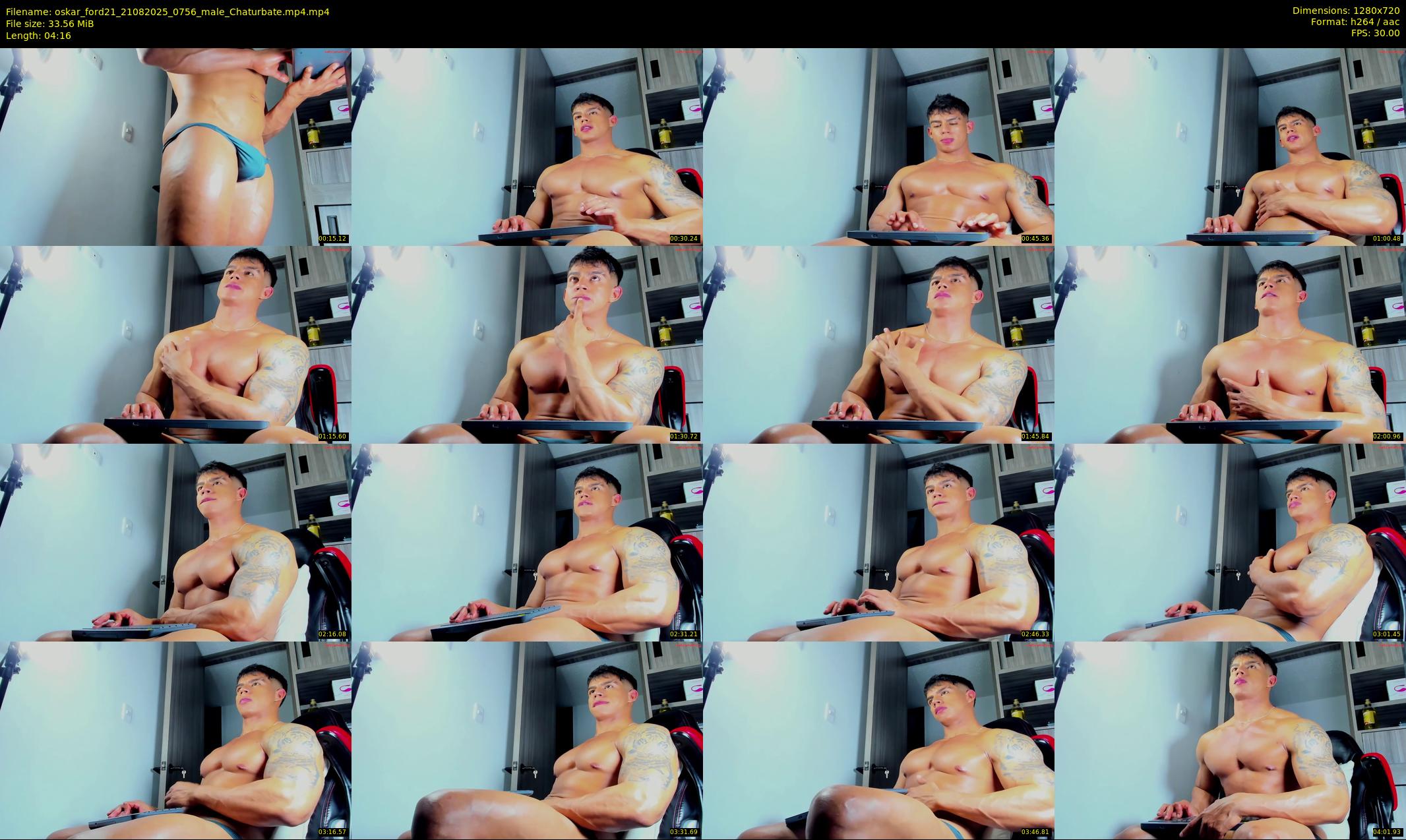 oskar_ford21 — 5 minute Chaturbate male cam show recording, 720p, Aug 21, 2025