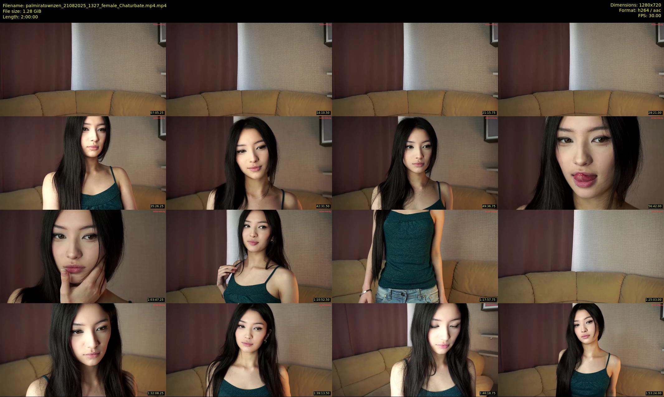 palmiratownzen — 120 minute Chaturbate female cam show recording, 720p, Aug 21, 2025