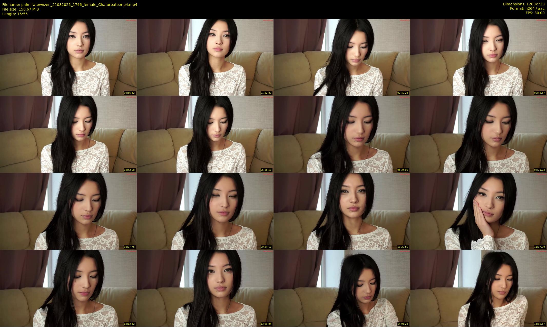 palmiratownzen — 16 minute Chaturbate female cam show recording, 720p, Aug 21, 2025