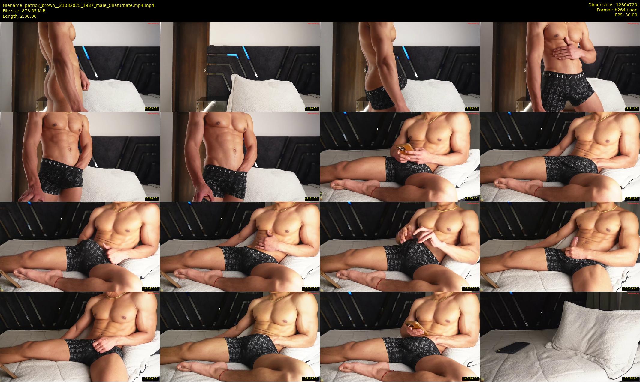 patrick_brown_ — 120 minute Chaturbate male cam show recording, 720p, Aug 21, 2025