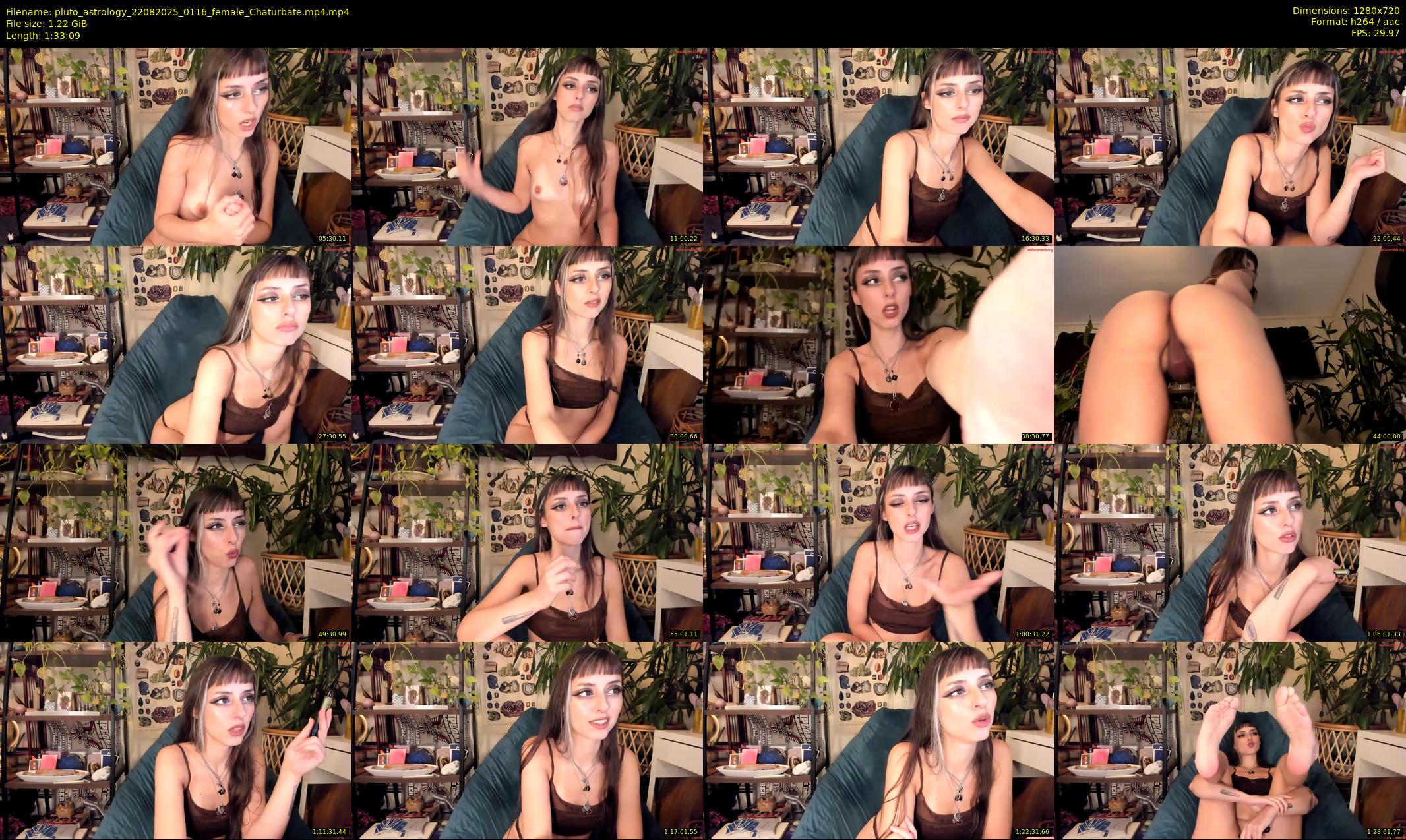 pluto_astrology — 94 minute Chaturbate female cam show recording, 720p, Aug 22, 2025