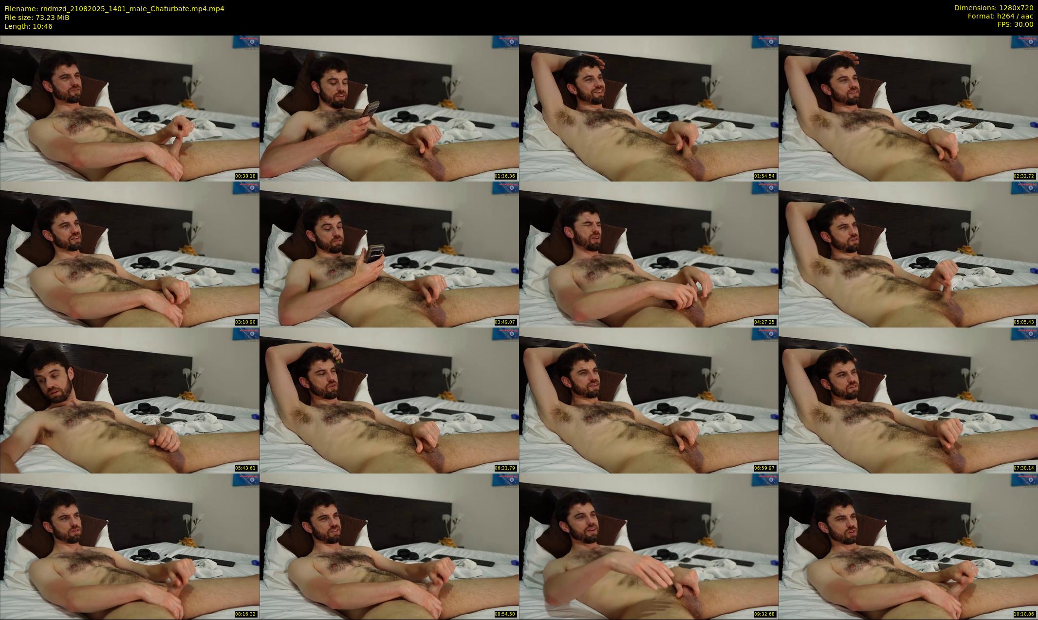 rndmzd — 11 minute Chaturbate male cam show recording, 720p, Aug 21, 2025