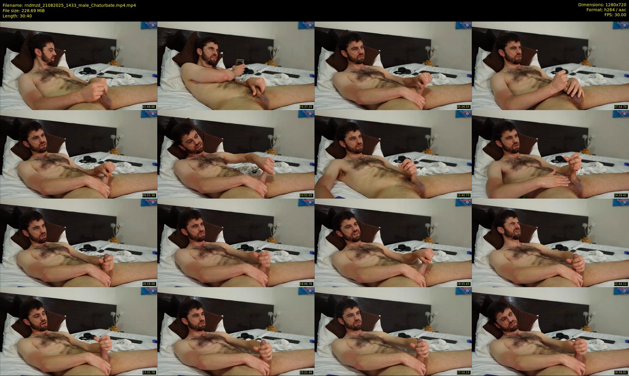 rndmzd — 31 minute Chaturbate male cam show recording, 720p, Aug 21, 2025