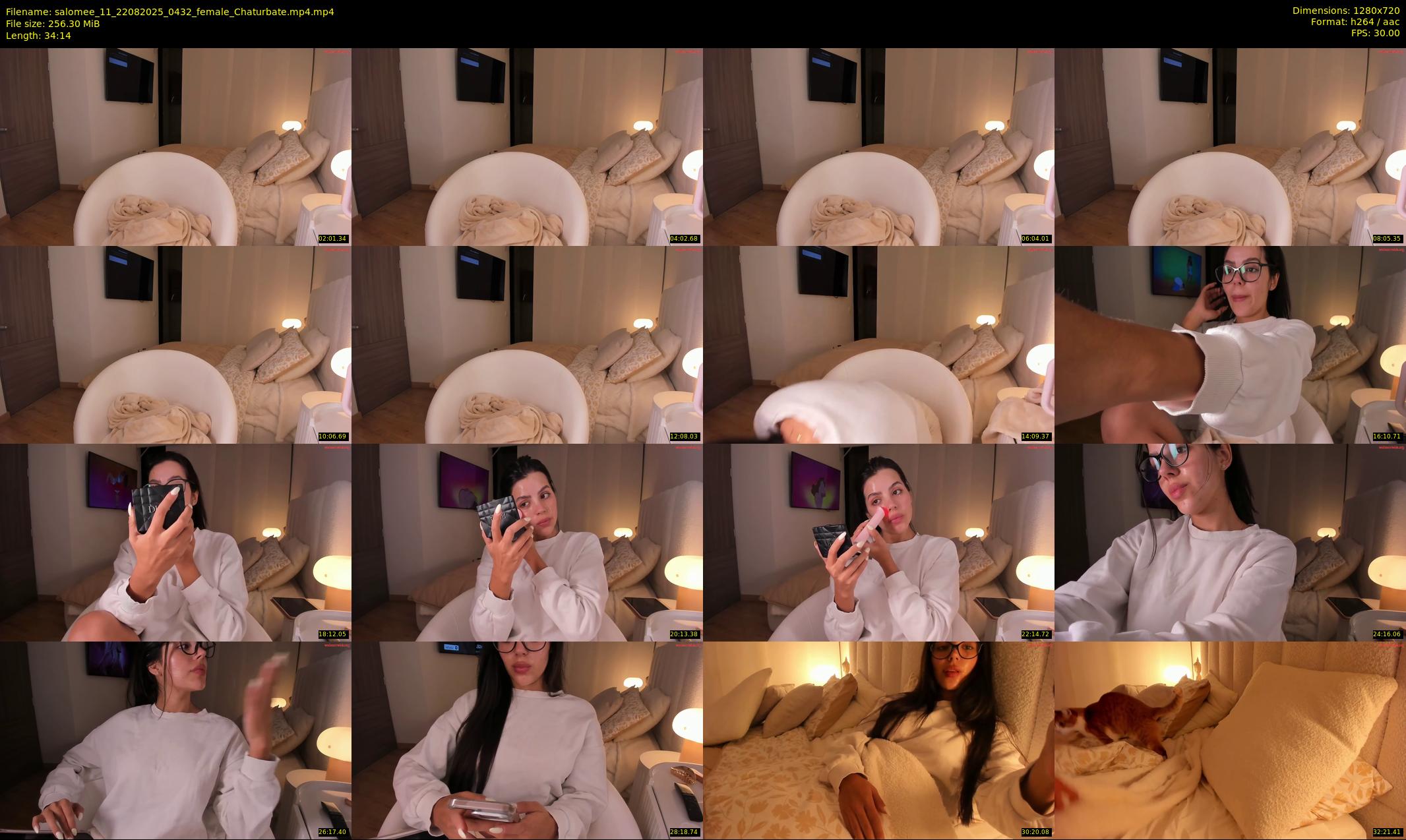 salomee_11 — 35 minute Chaturbate female cam show recording, 720p, Aug 22, 2025
