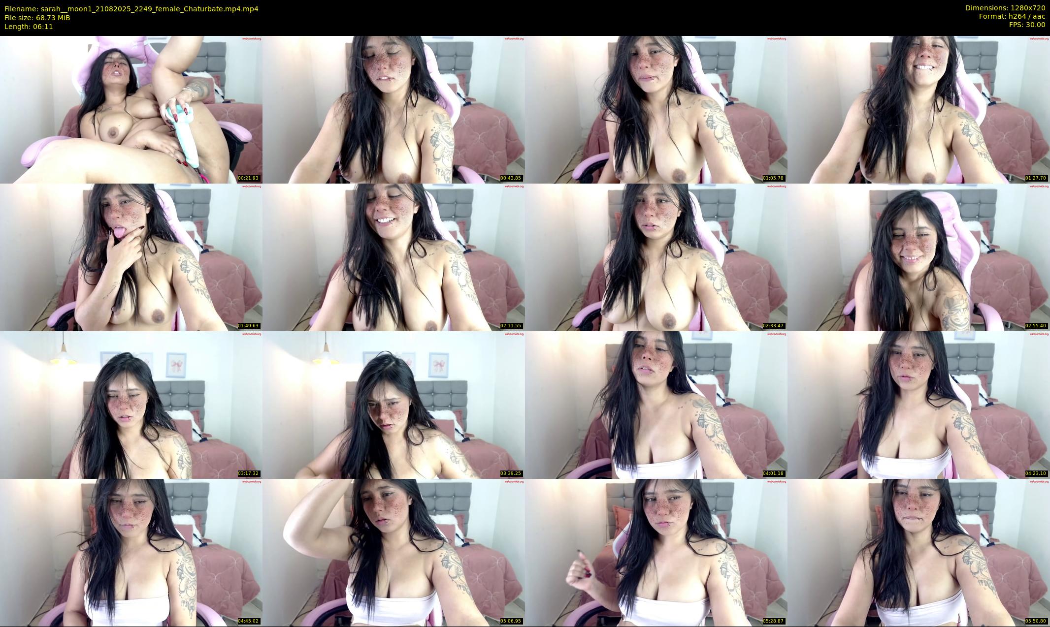 sarah__moon1 — 7 minute Chaturbate female cam show recording, 720p, Aug 21, 2025