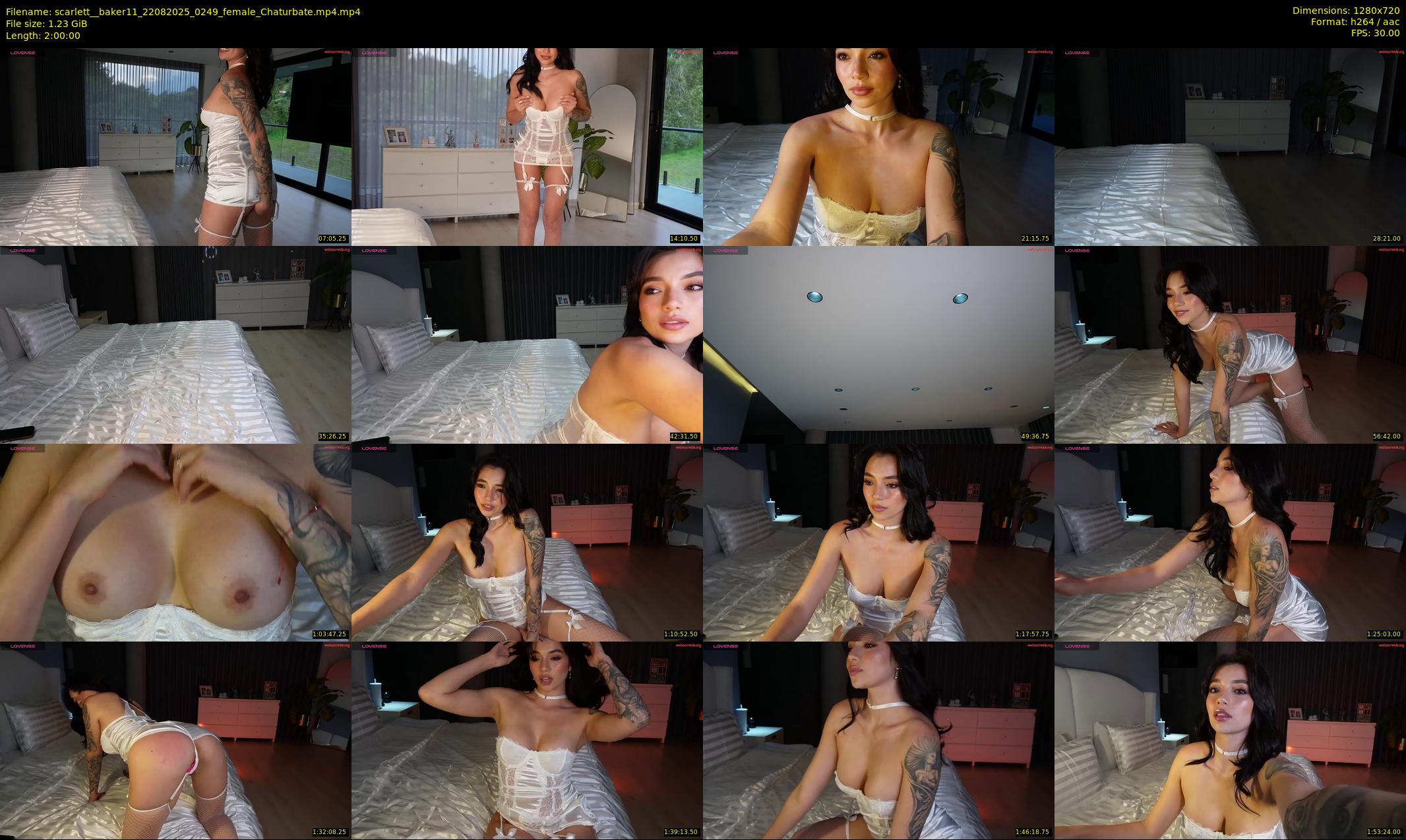 scarlett__baker11 — 120 minute Chaturbate female cam show recording, 720p, Aug 22, 2025