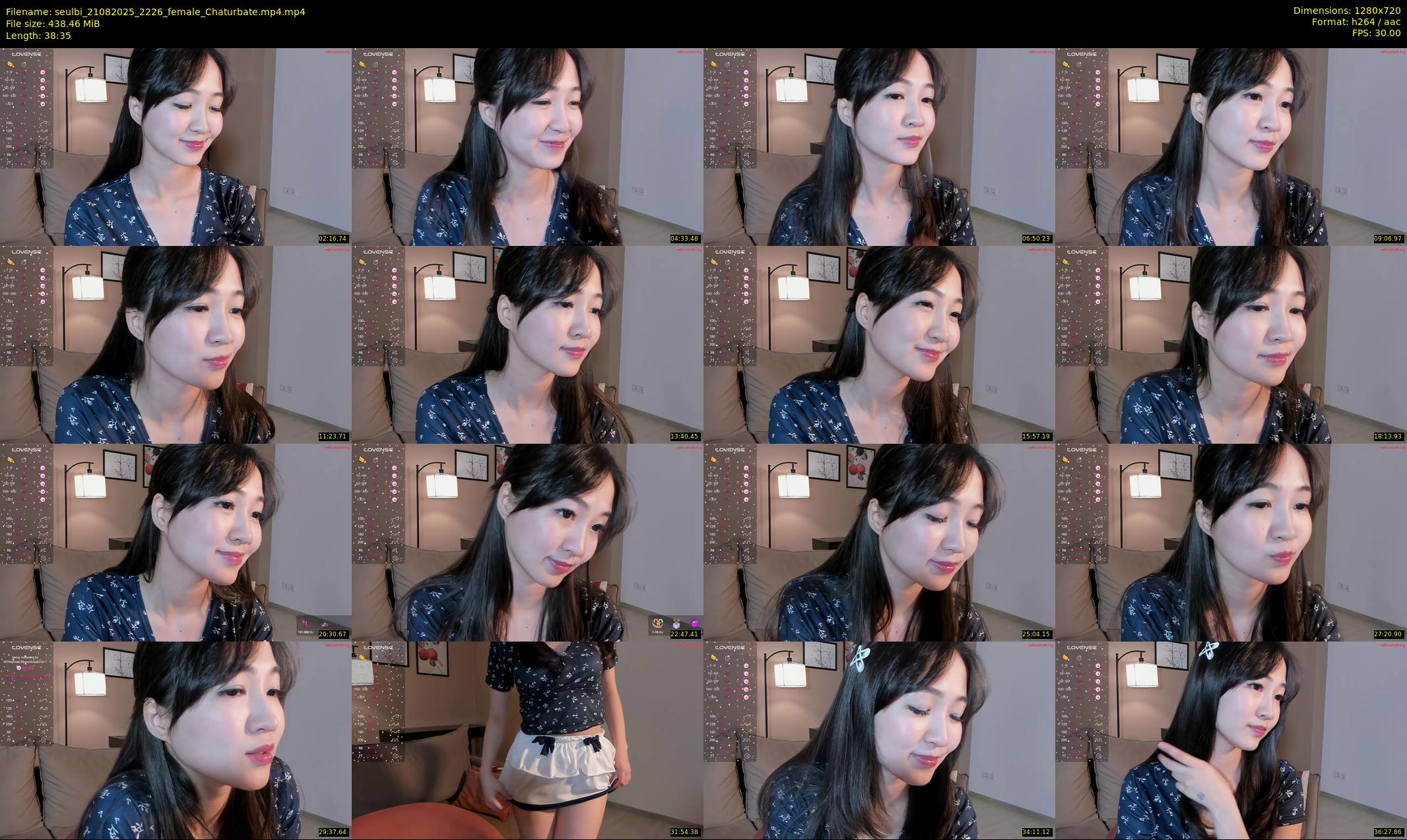 seulbi — 39 minute Chaturbate female cam show recording, 720p, Aug 21, 2025