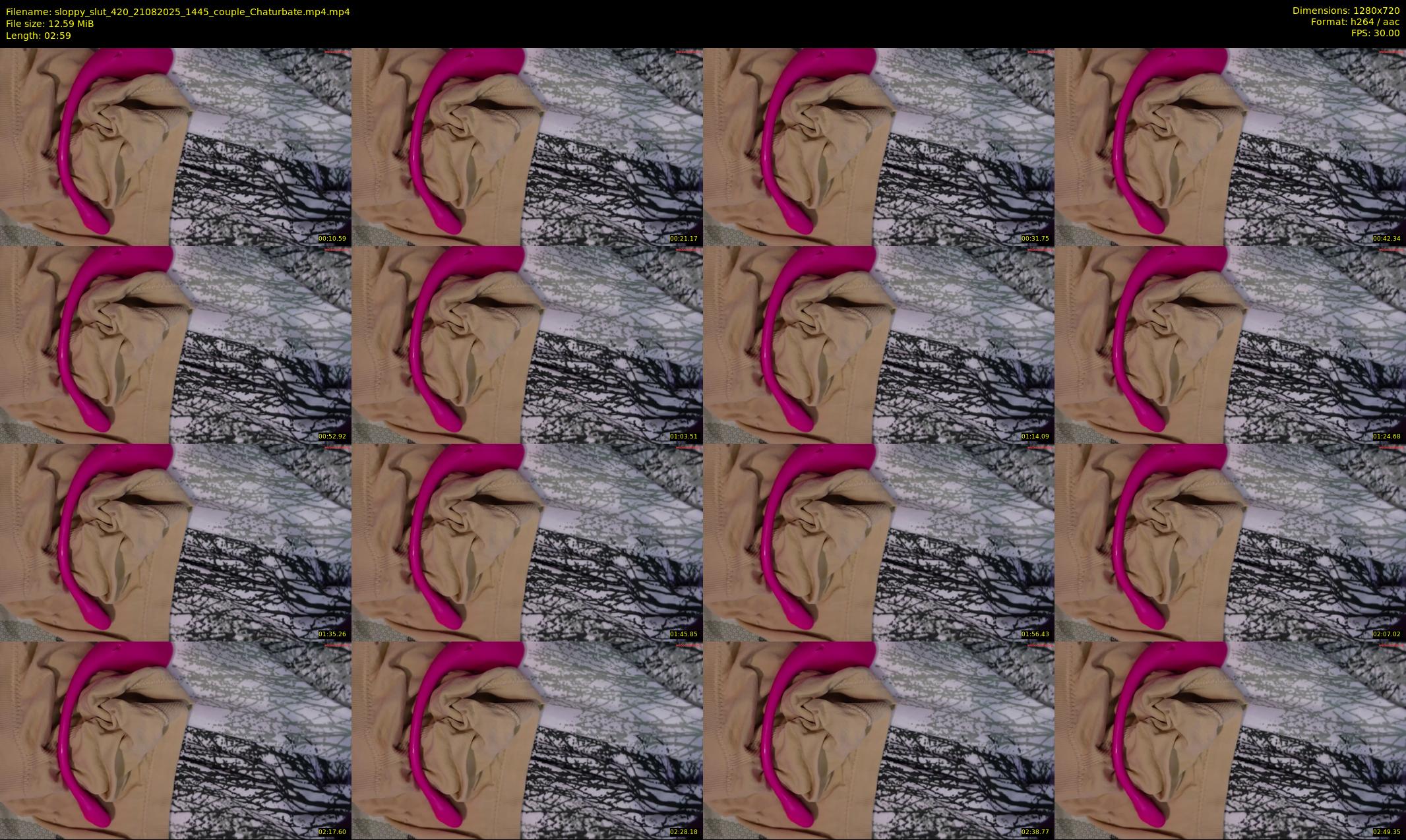 sloppy_slut_420 — 3 minute Chaturbate couple cam show recording, 720p, Aug 21, 2025