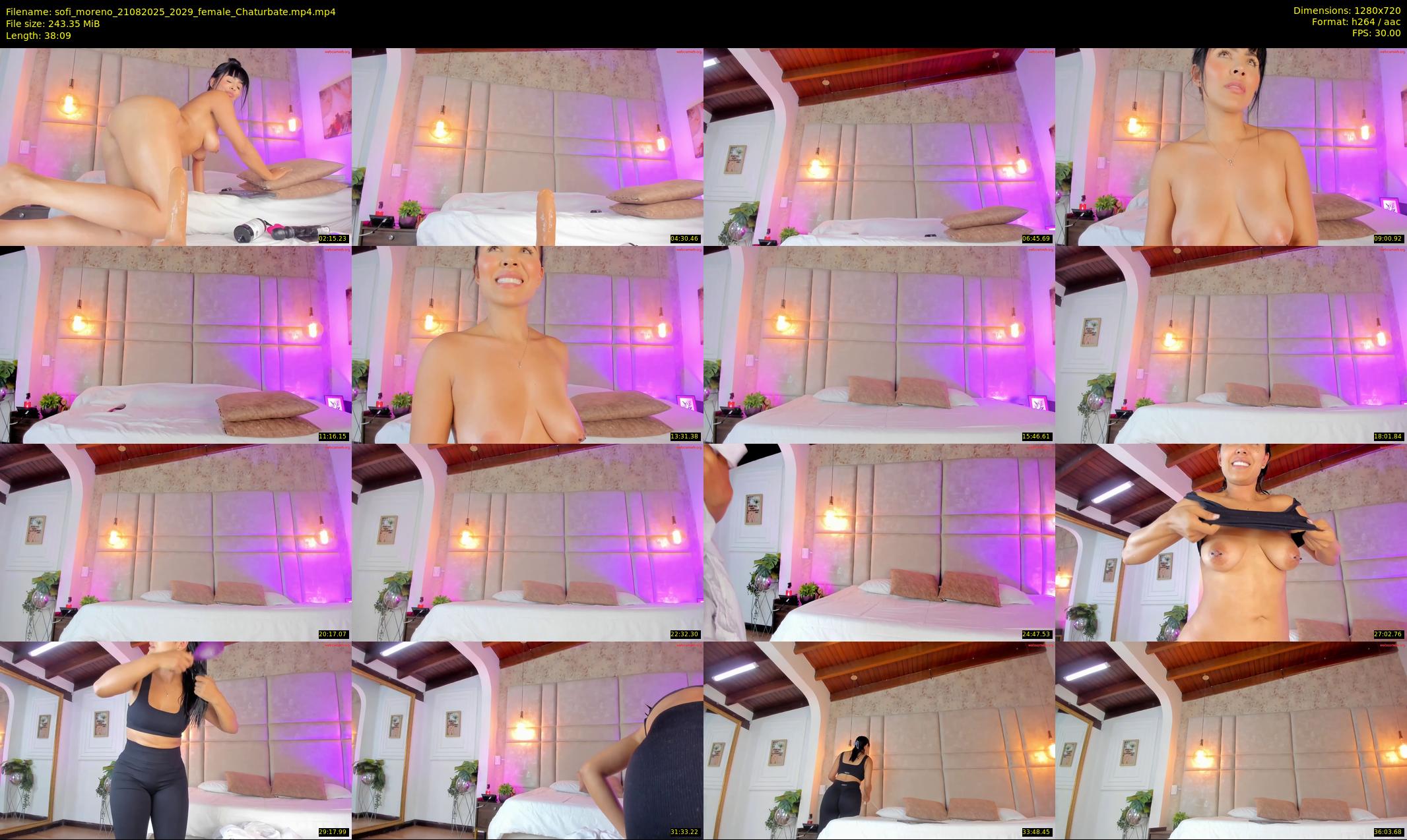 sofi_moreno — 39 minute Chaturbate female cam show recording, 720p, Aug 21, 2025