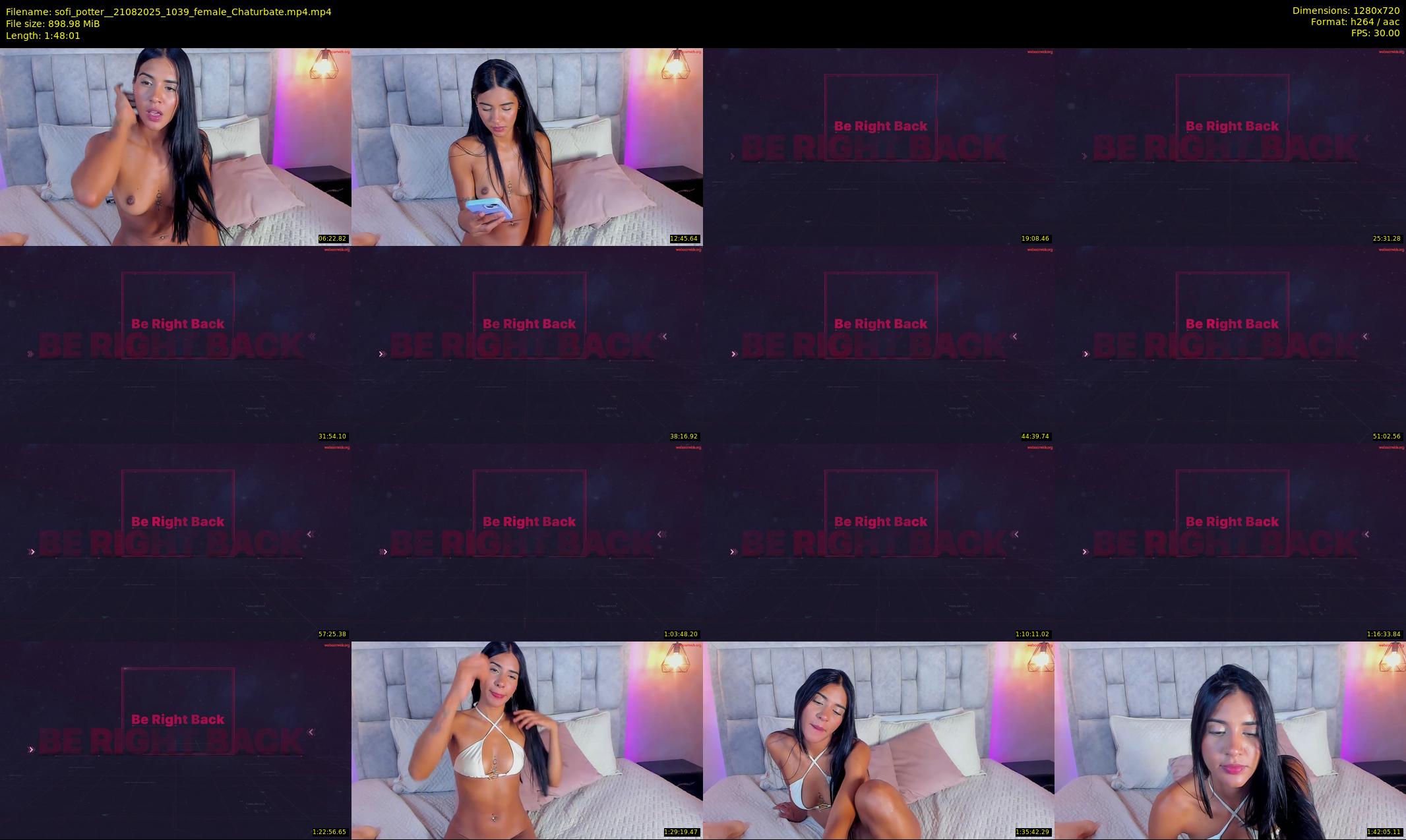 sofi_potter_ — 109 minute Chaturbate female cam show recording, 720p, Aug 21, 2025