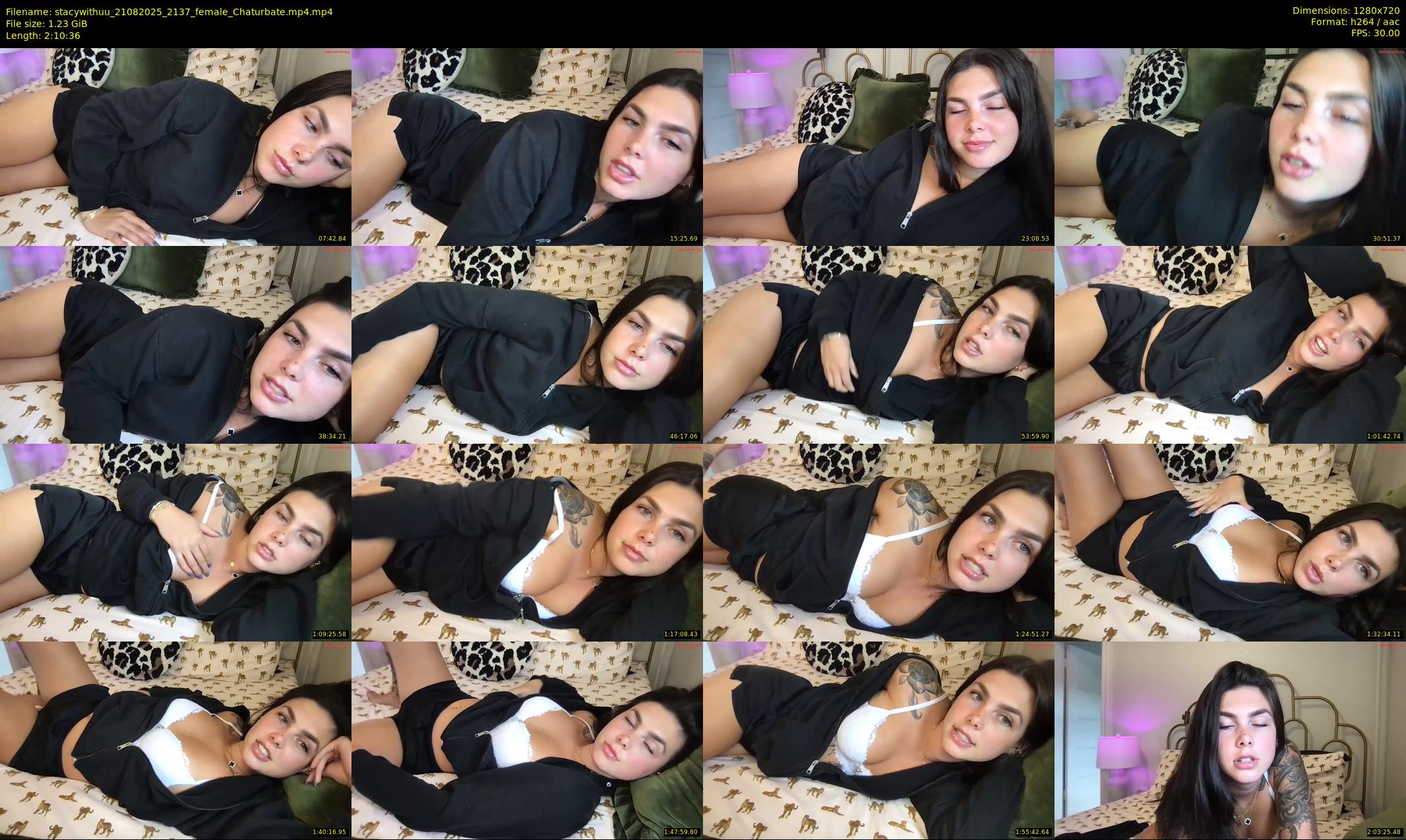 stacywithuu — 131 minute Chaturbate female cam show recording, 720p, Aug 21, 2025