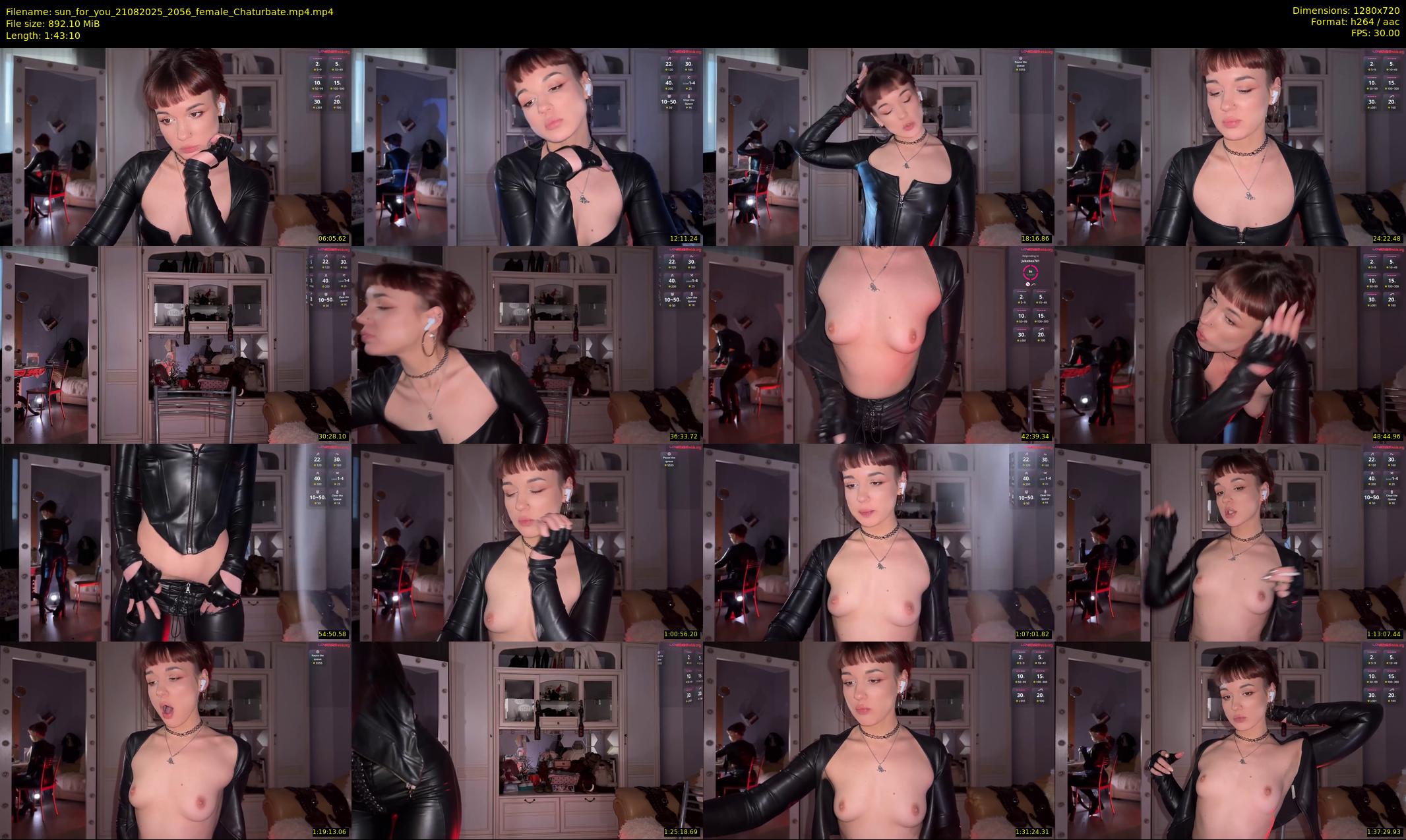 sun_for_you — 104 minute Chaturbate female cam show recording, 720p, Aug 21, 2025
