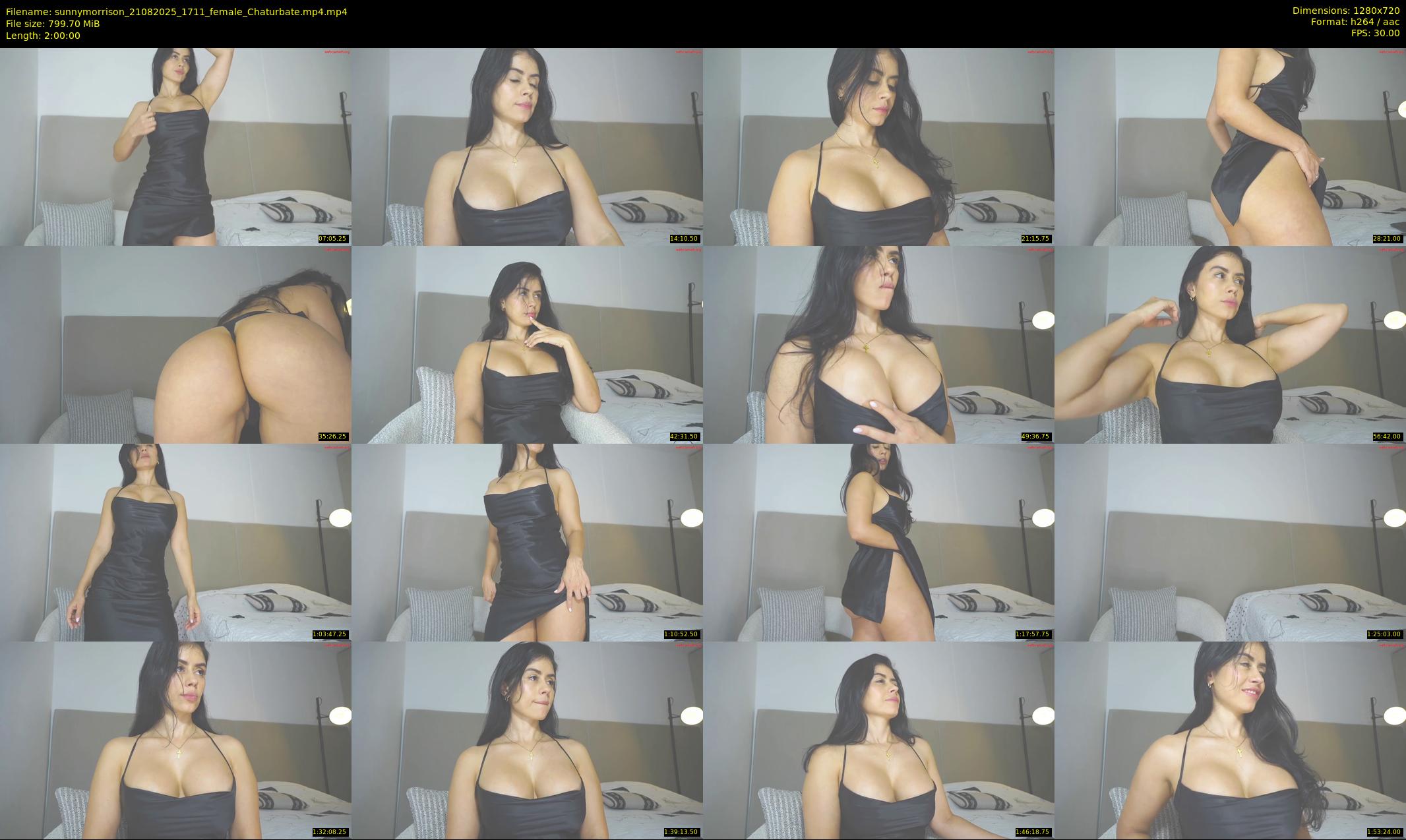 sunnymorrison — 120 minute Chaturbate female cam show recording, 720p, Aug 21, 2025