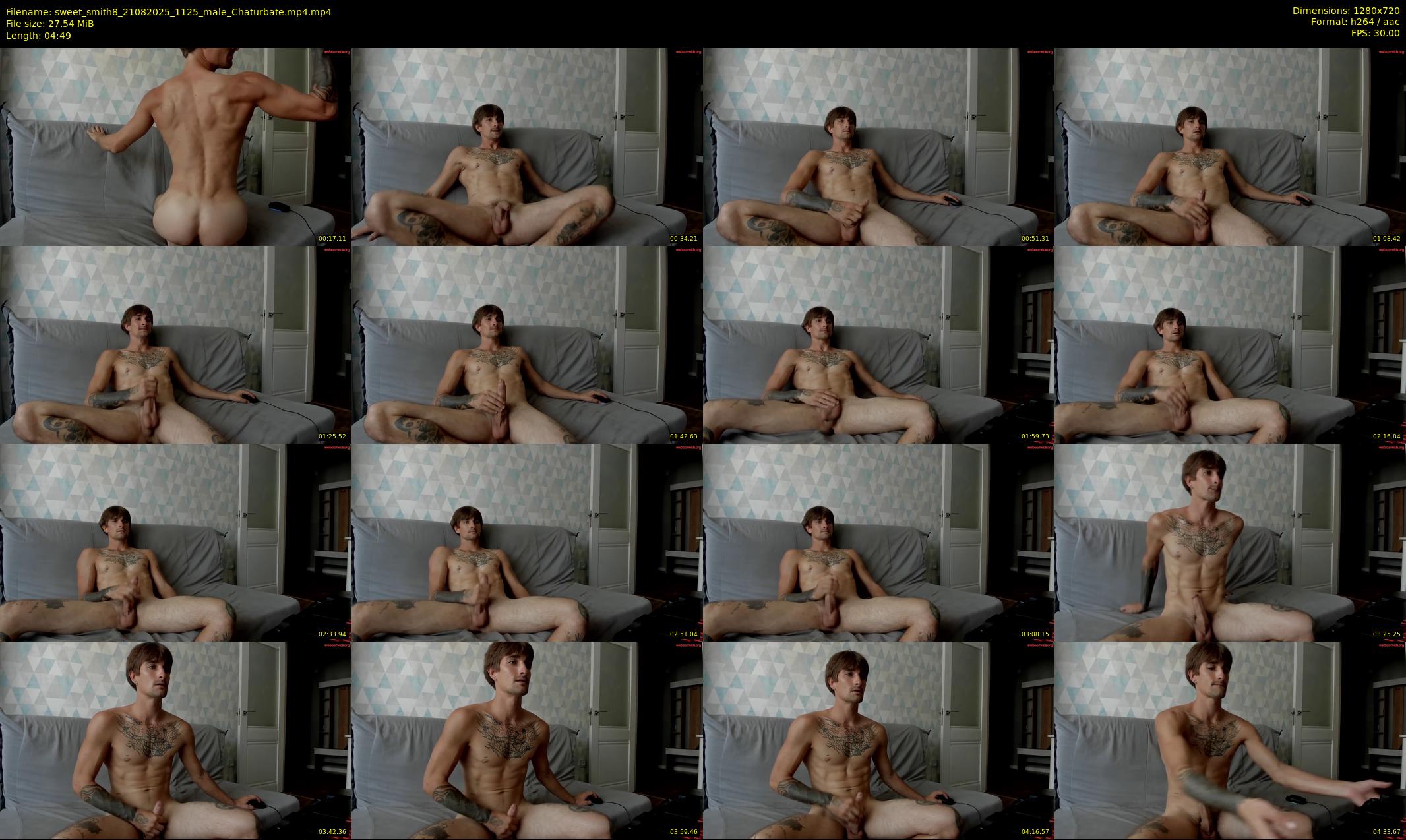 sweet_smith8 — 5 minute Chaturbate male cam show recording, 720p, Aug 21, 2025