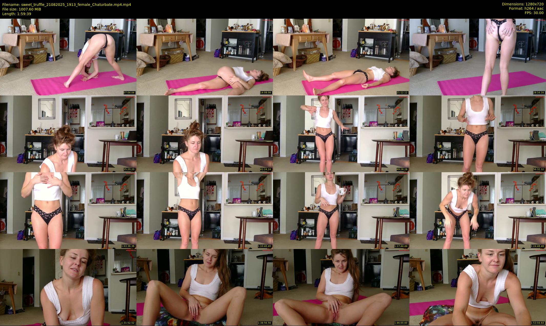 sweet_truffle — 120 minute Chaturbate female cam show recording, 720p, Aug 21, 2025