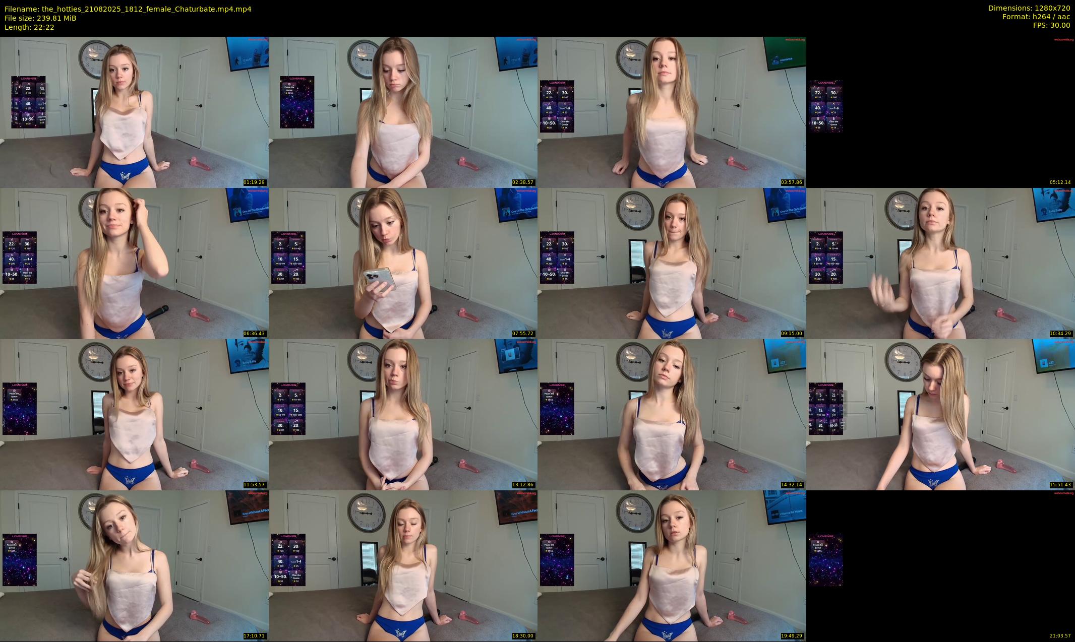the_hotties — 23 minute Chaturbate couple cam show recording, 720p, Aug 21, 2025