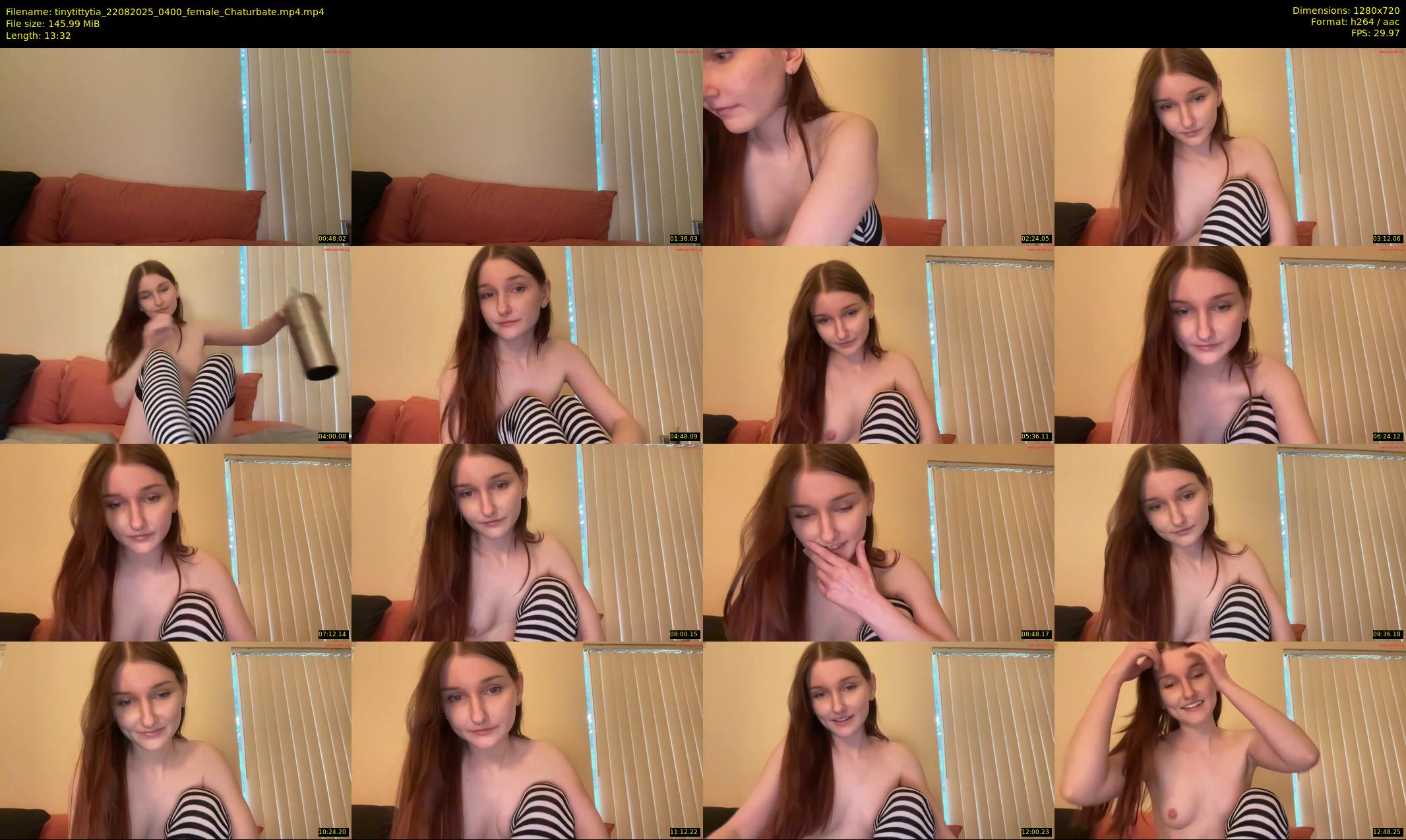 tinytittytia — 14 minute Chaturbate female cam show recording, 720p, Aug 22, 2025