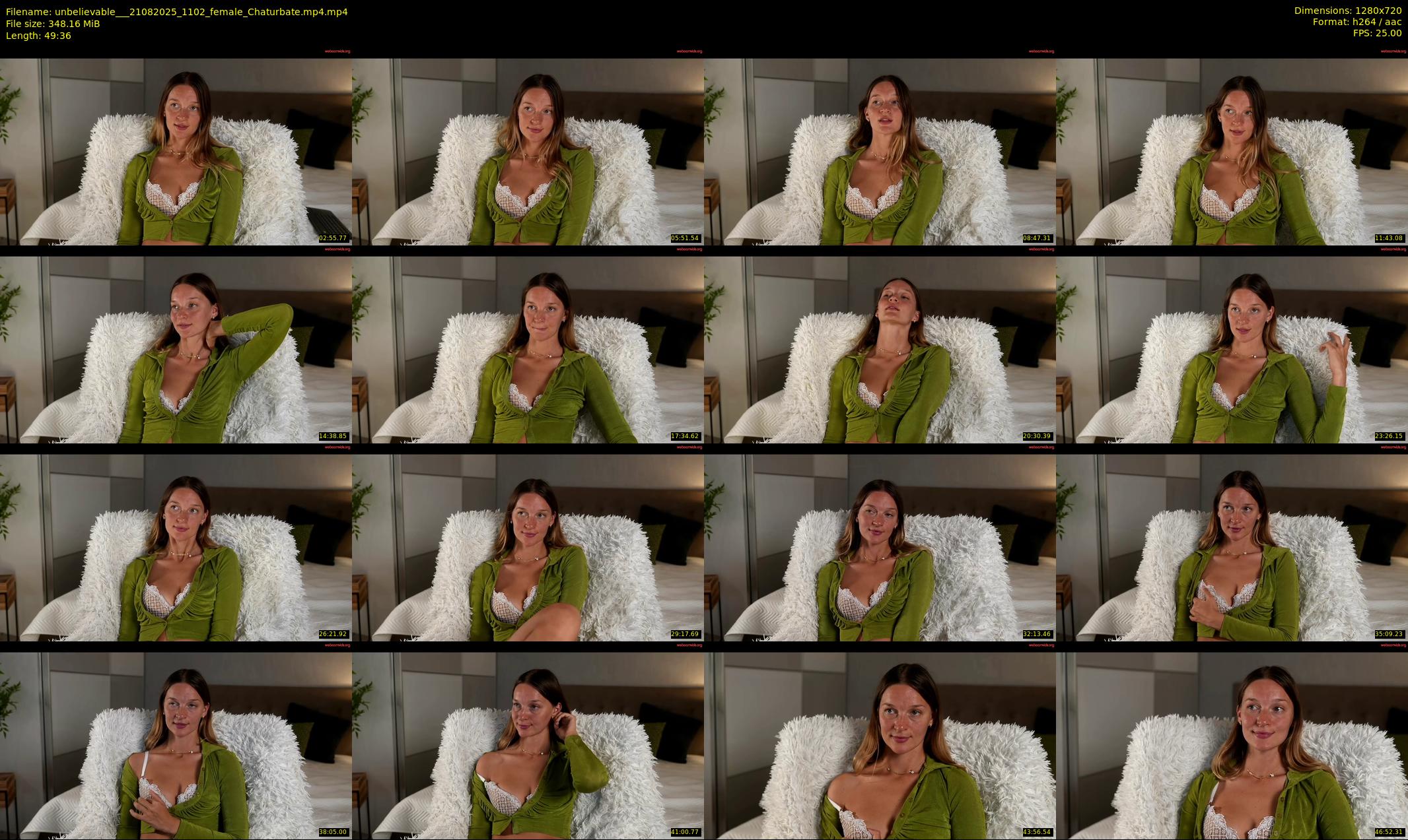 unbelievable__ — 50 minute Chaturbate female cam show recording, 720p, Aug 21, 2025