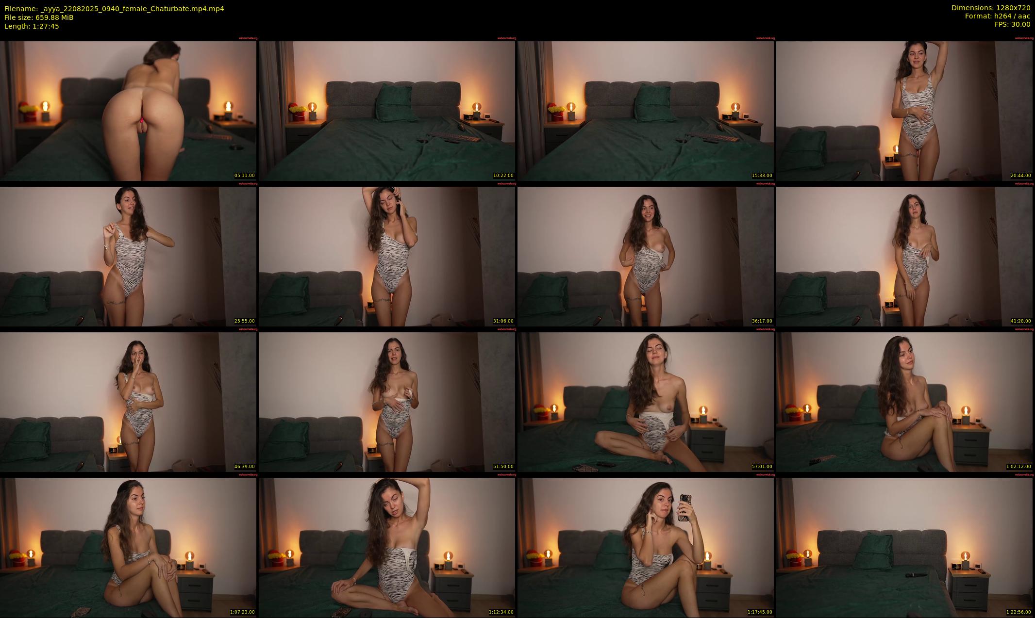 _ayya — 88 minute Chaturbate female cam show recording, 720p, Aug 22, 2025