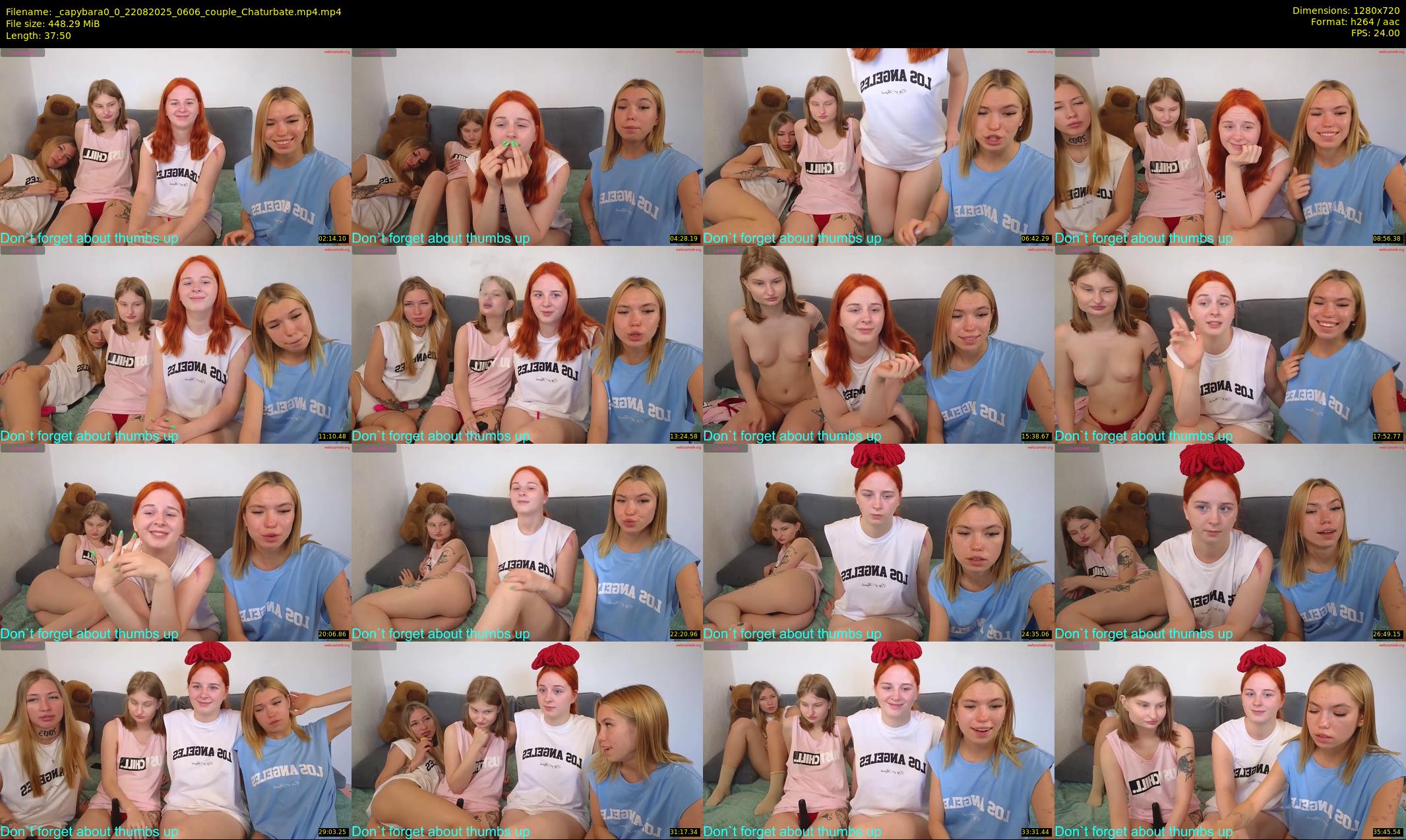 _capybara0_0 — 38 minute Chaturbate couple cam show recording, 720p, Aug 22, 2025