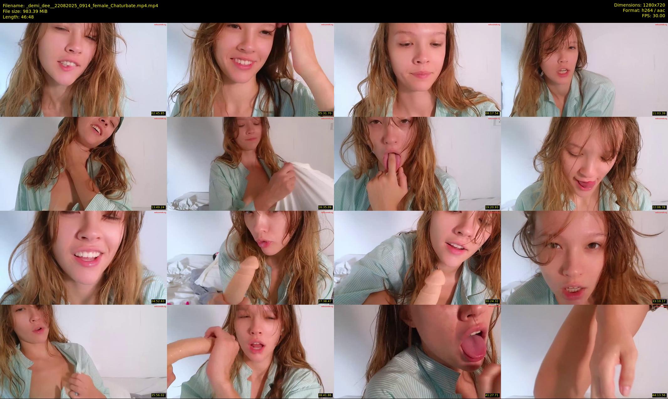 _demi_dee_ — 47 minute Chaturbate female cam show recording, 720p, Aug 22, 2025