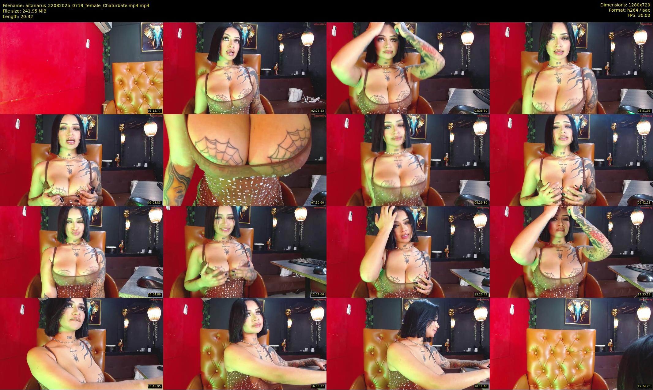 aitanarus — 21 minute Chaturbate female cam show recording, 720p, Aug 22, 2025