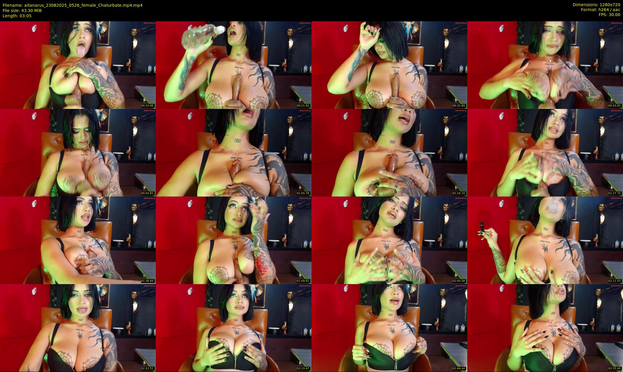 aitanarus — 4 minute Chaturbate female cam show recording, 720p, Aug 23, 2025