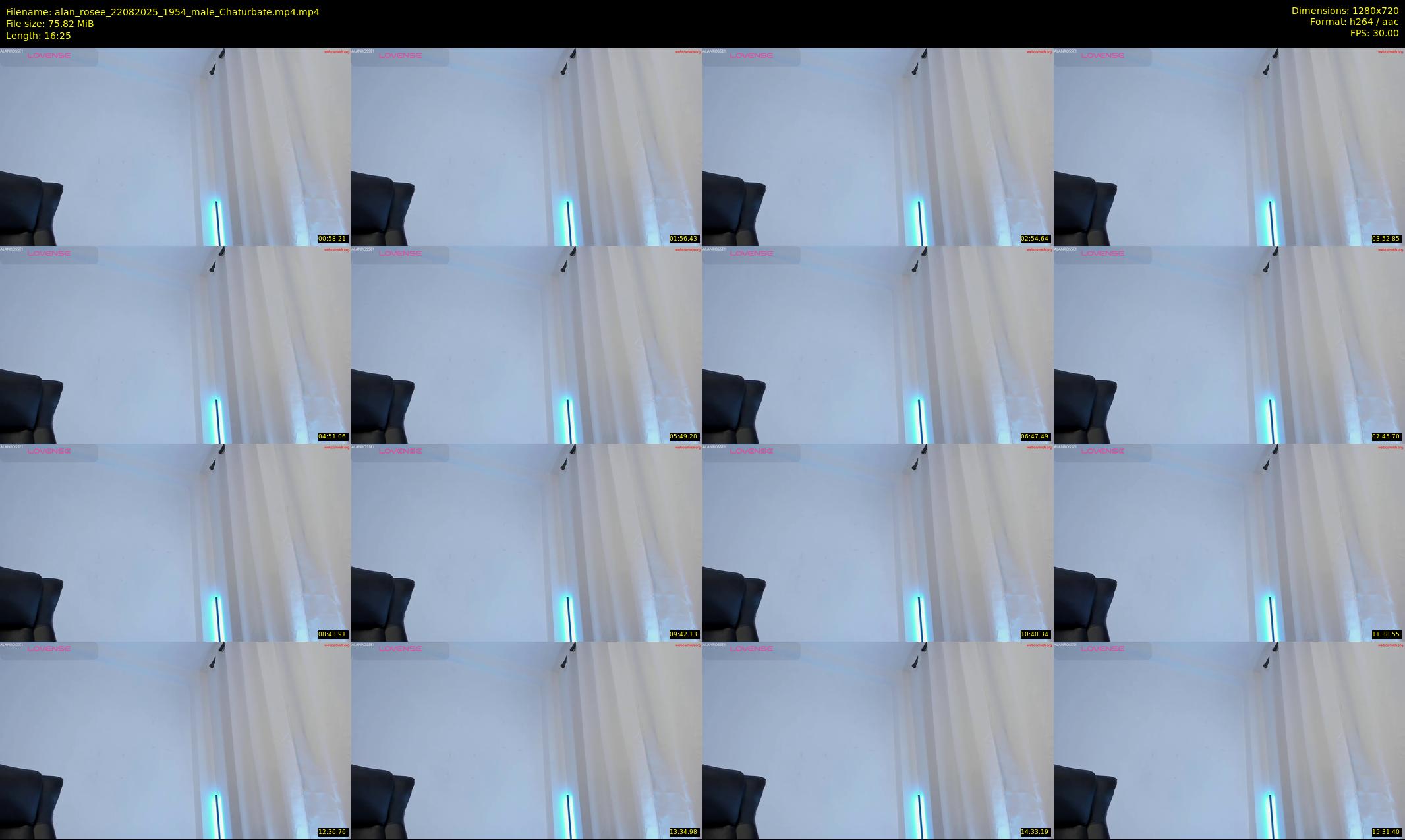 alan_rosee — 17 minute Chaturbate male cam show recording, 720p, Aug 22, 2025