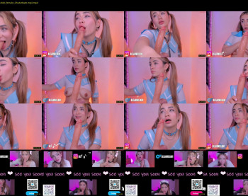 alejamillan1 — 14 minute Chaturbate female cam show recording, 720p, Aug 22, 2025
