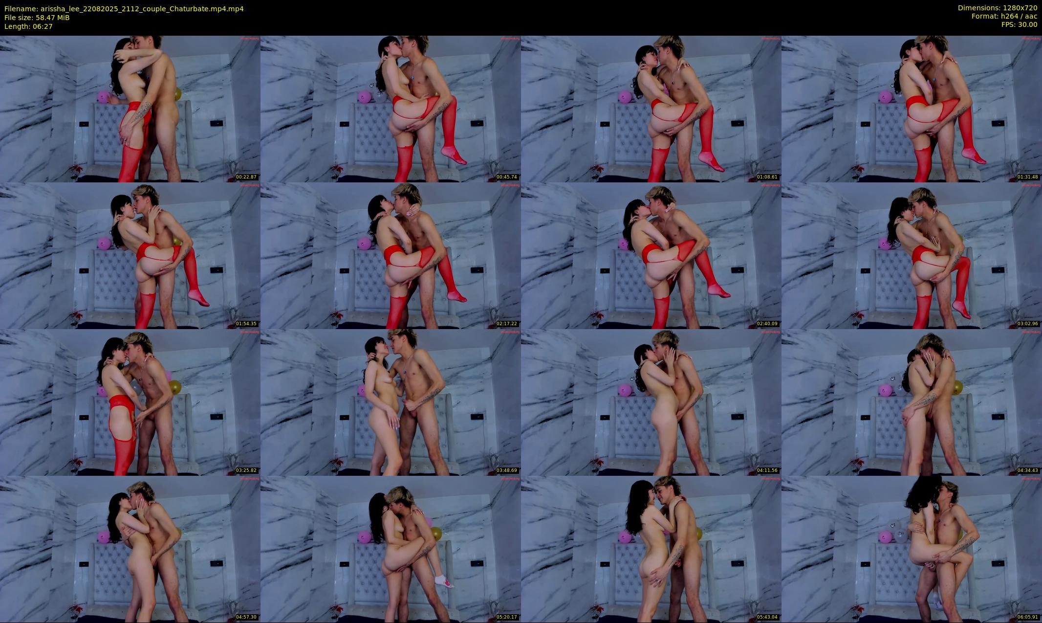 arissha_lee — 7 minute Chaturbate couple cam show recording, 720p, Aug 22, 2025