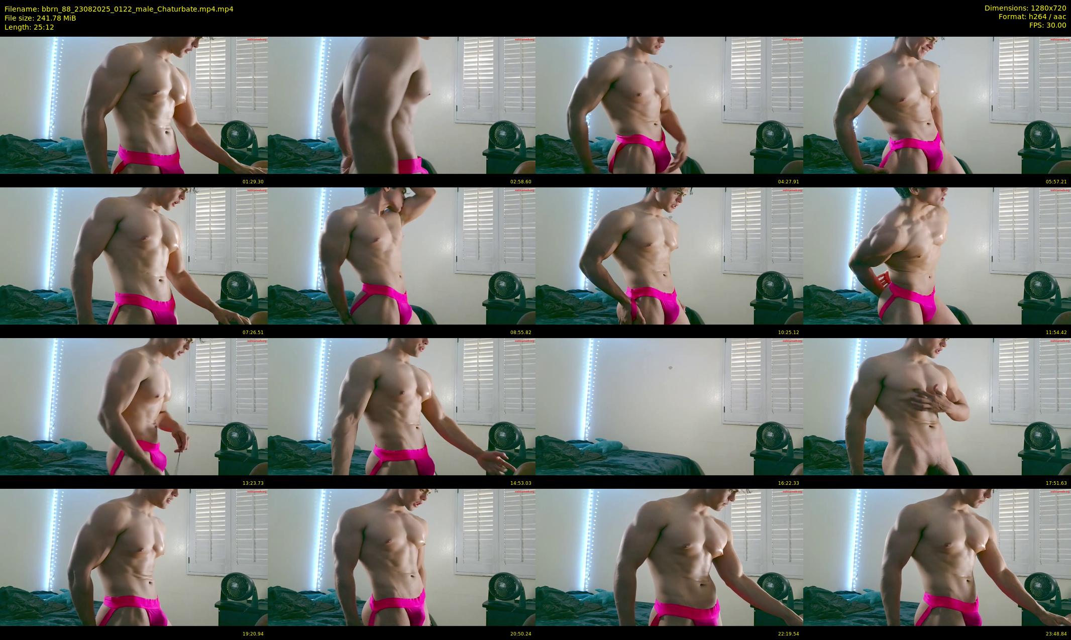 bbrn_88 — 26 minute Chaturbate male cam show recording, 720p, Aug 23, 2025