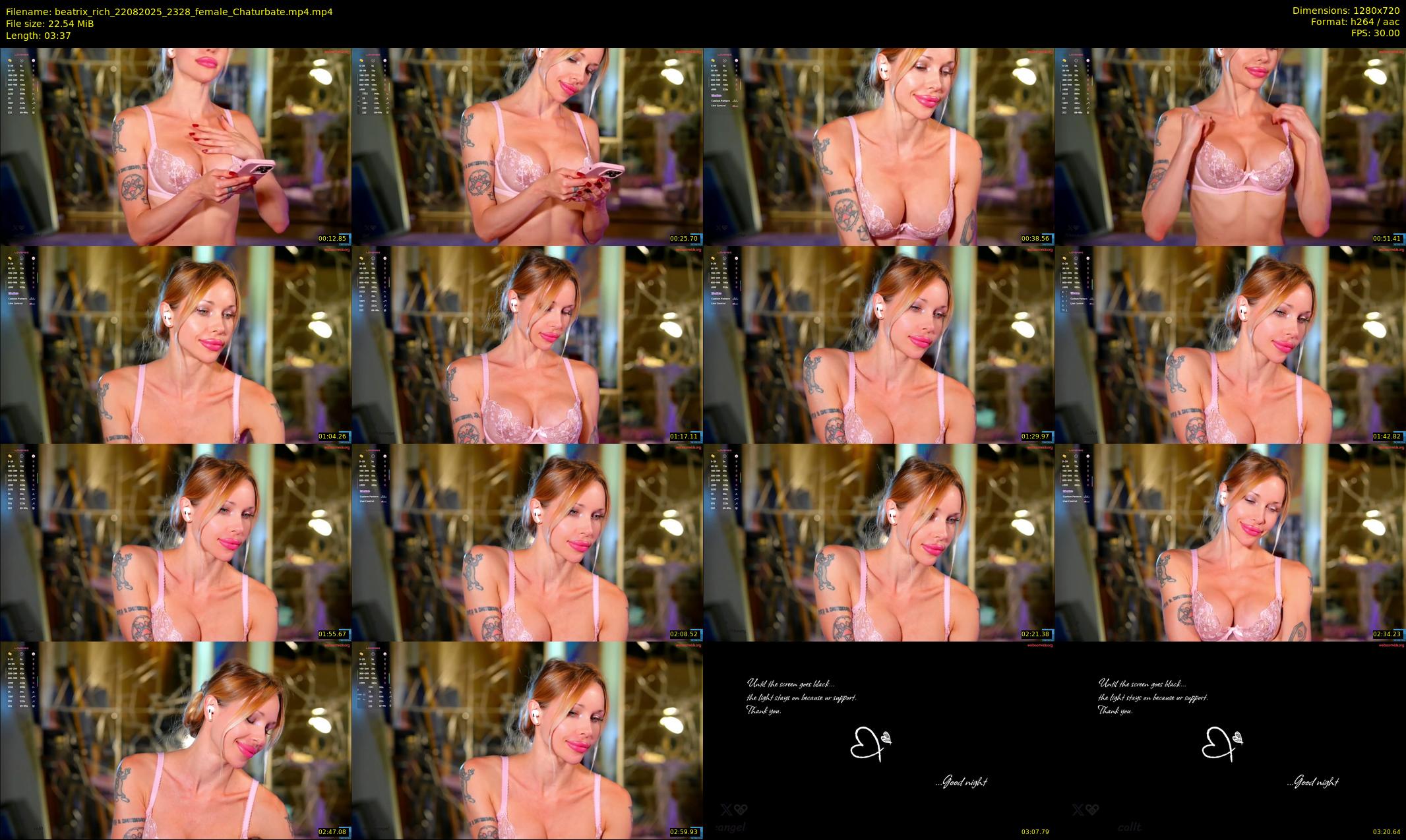beatrix_rich — 4 minute Chaturbate female cam show recording, 720p, Aug 22, 2025
