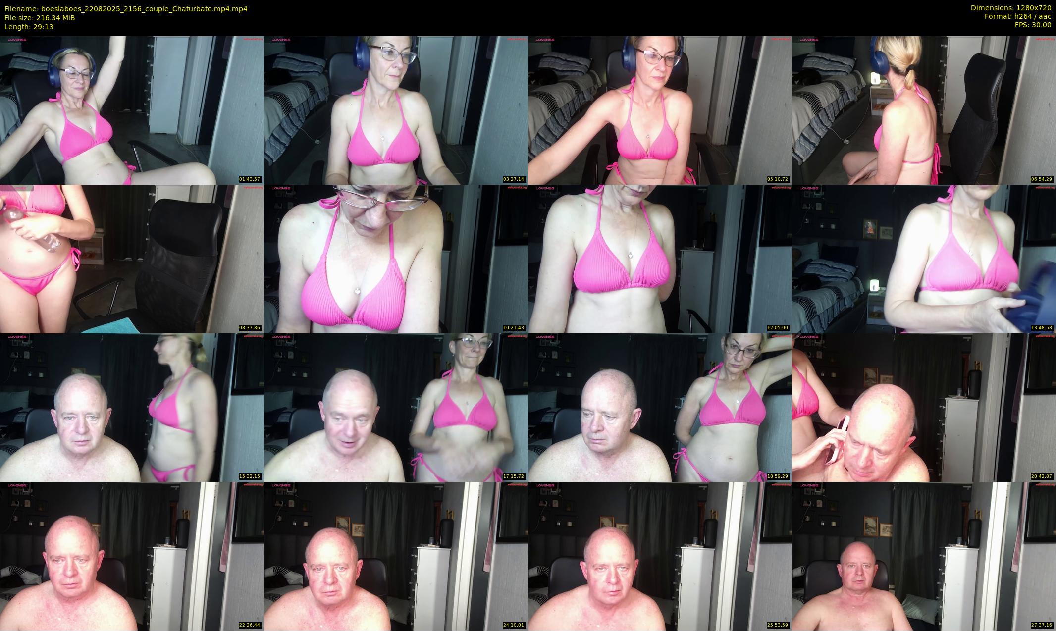 boeslaboes — 30 minute Chaturbate couple cam show recording, 720p, Aug 22, 2025