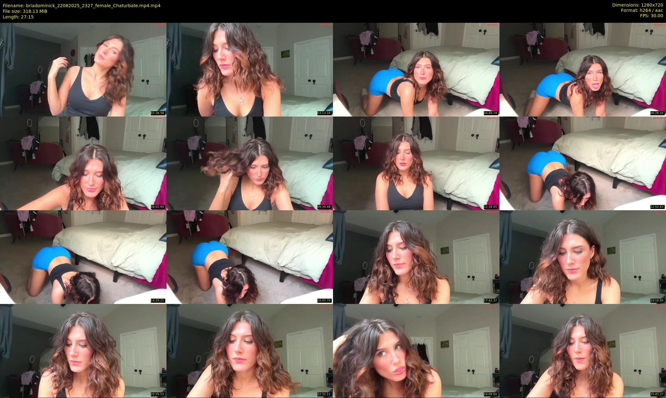 briadominick — 28 minute Chaturbate couple cam show recording, 720p, Aug 22, 2025