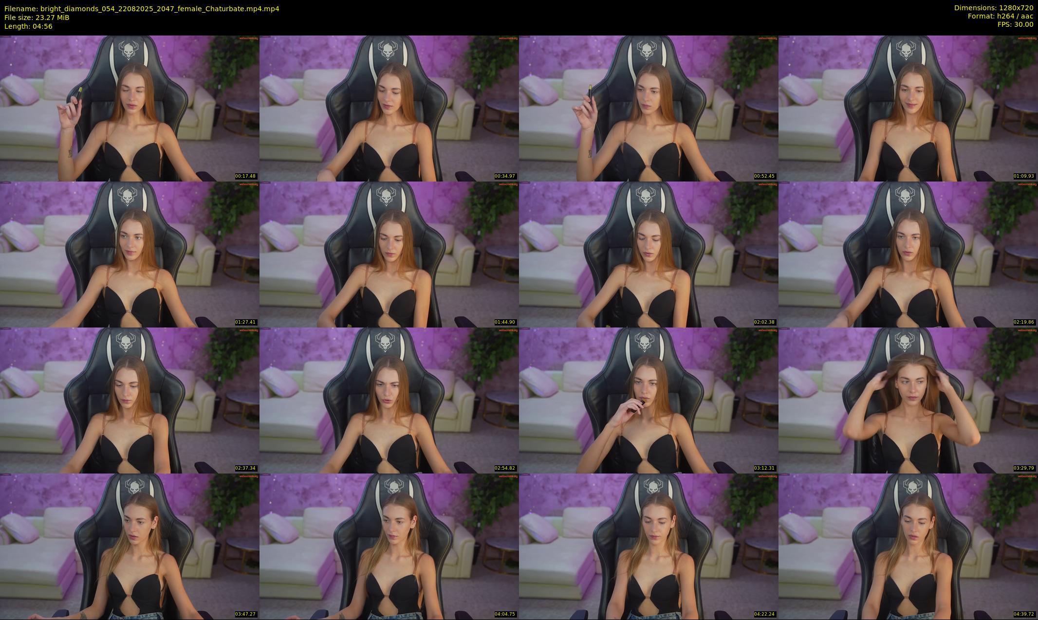 bright_diamonds_054 — 5 minute Chaturbate couple cam show recording, 720p, Aug 22, 2025