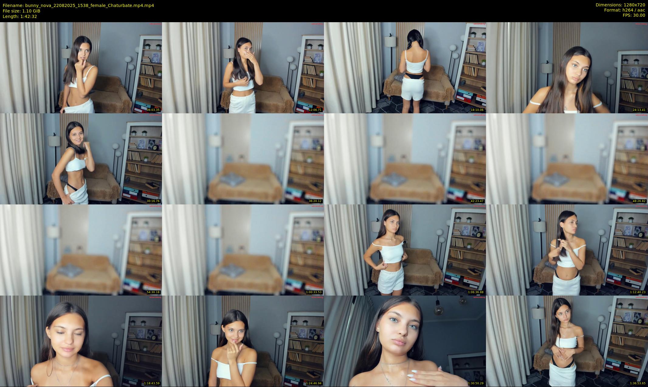 bunny_nova — 103 minute Chaturbate female cam show recording, 720p, Aug 22, 2025