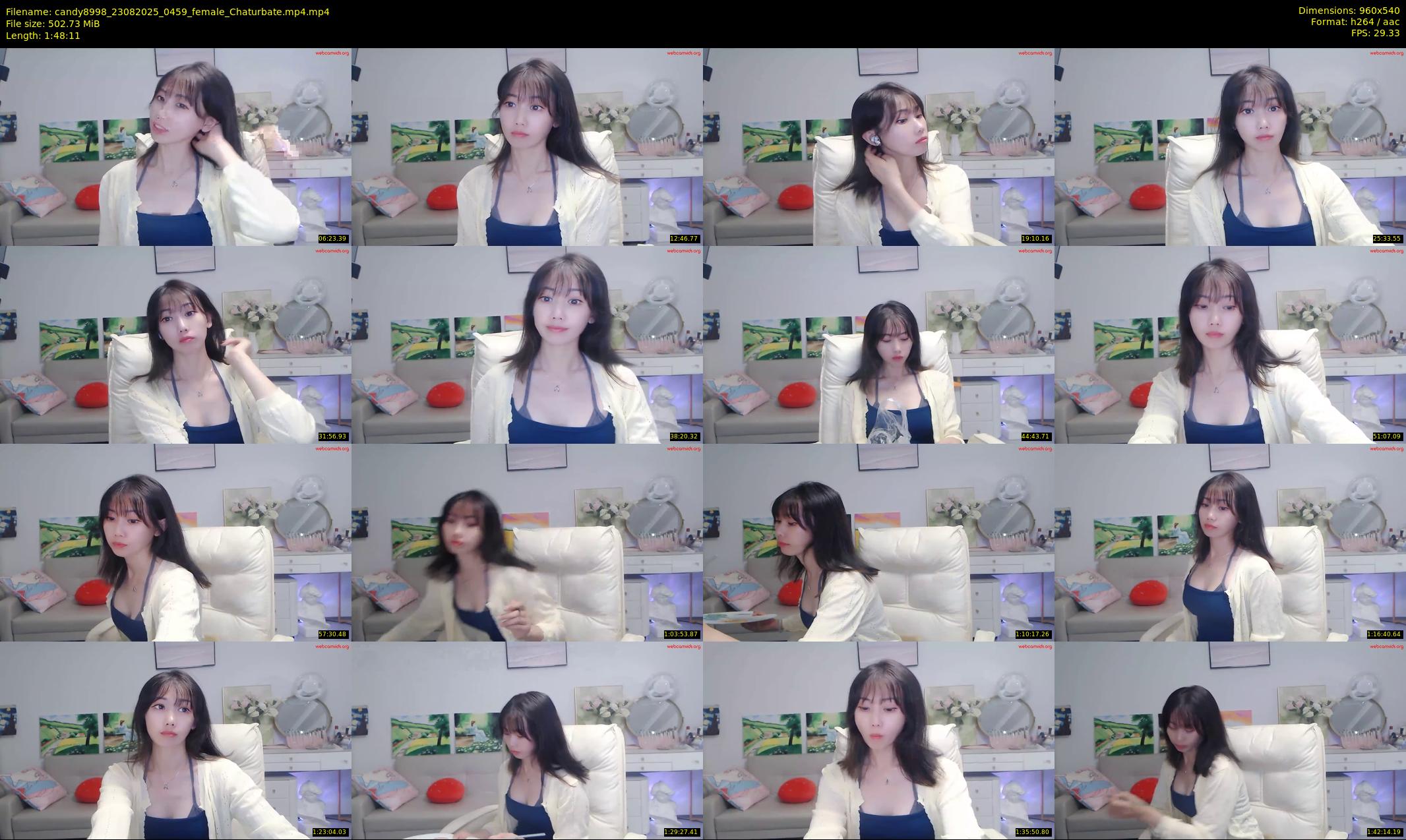 candy8998 — 109 minute Chaturbate female cam show recording, 480p, Aug 23, 2025